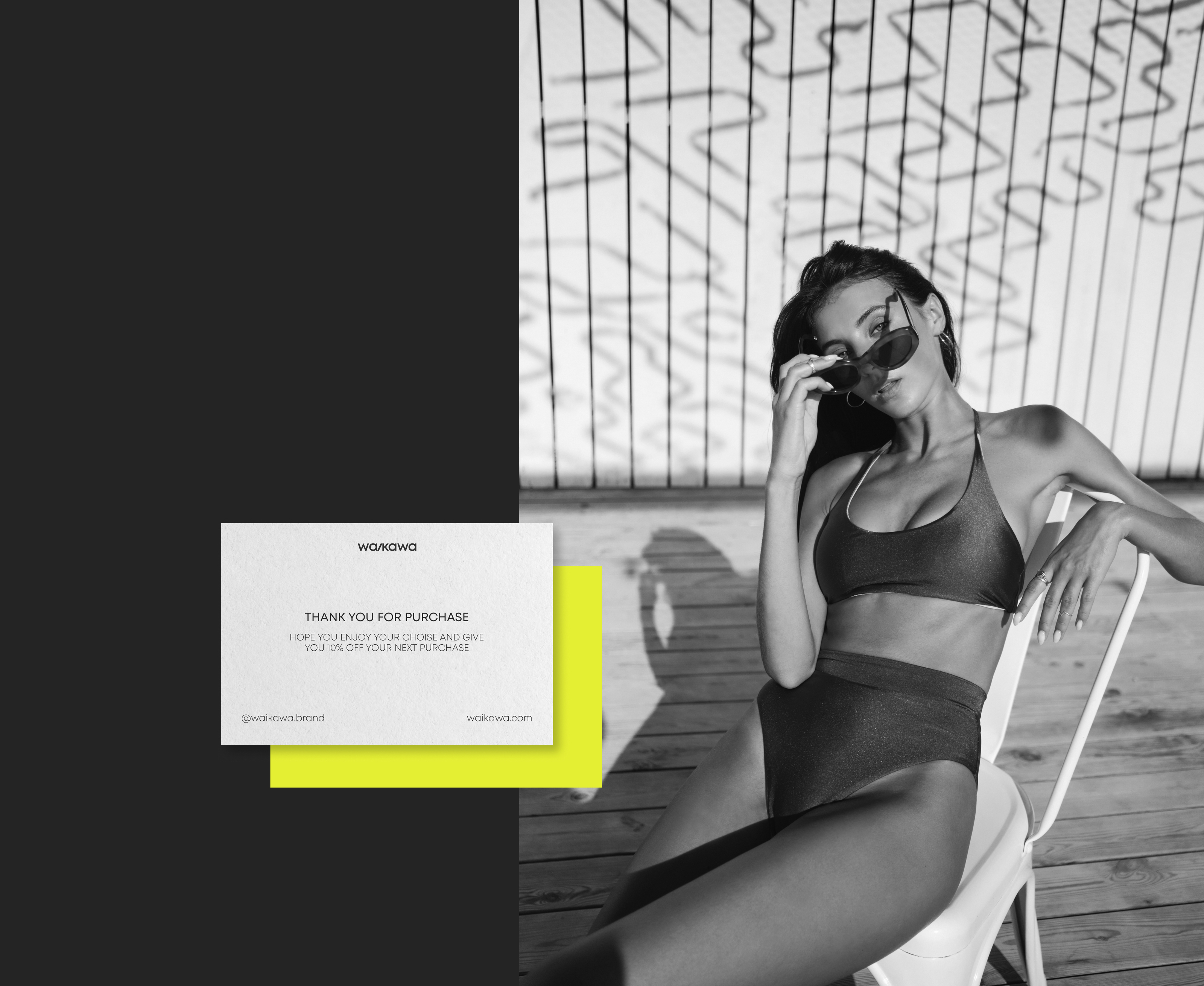 WAIKAWA | Swimwear visual identity — Изображение №7 — Интерфейсы, Брендинг на Dprofile