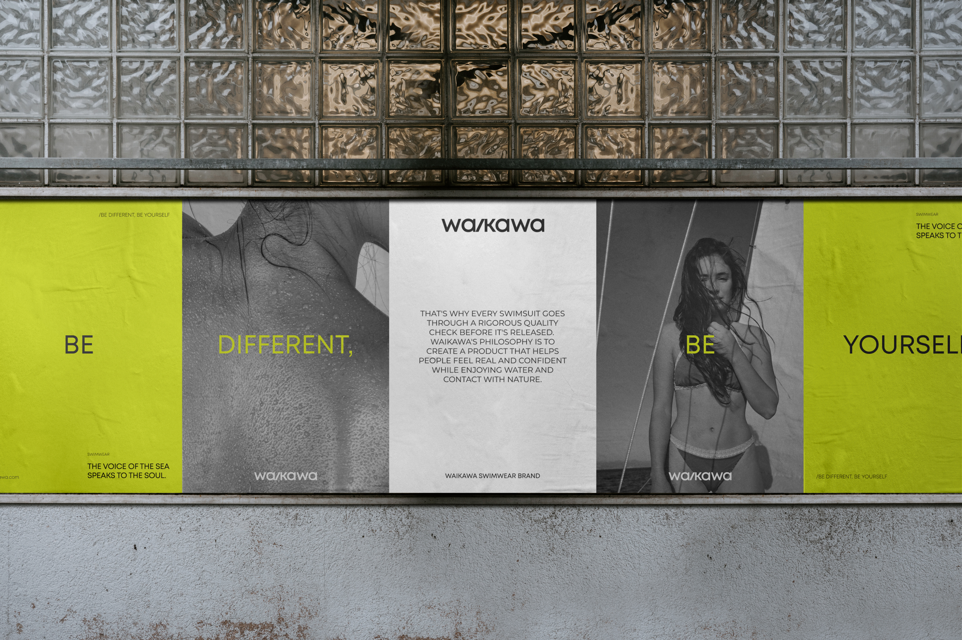 WAIKAWA | Swimwear visual identity — Изображение №8 — Интерфейсы, Брендинг на Dprofile