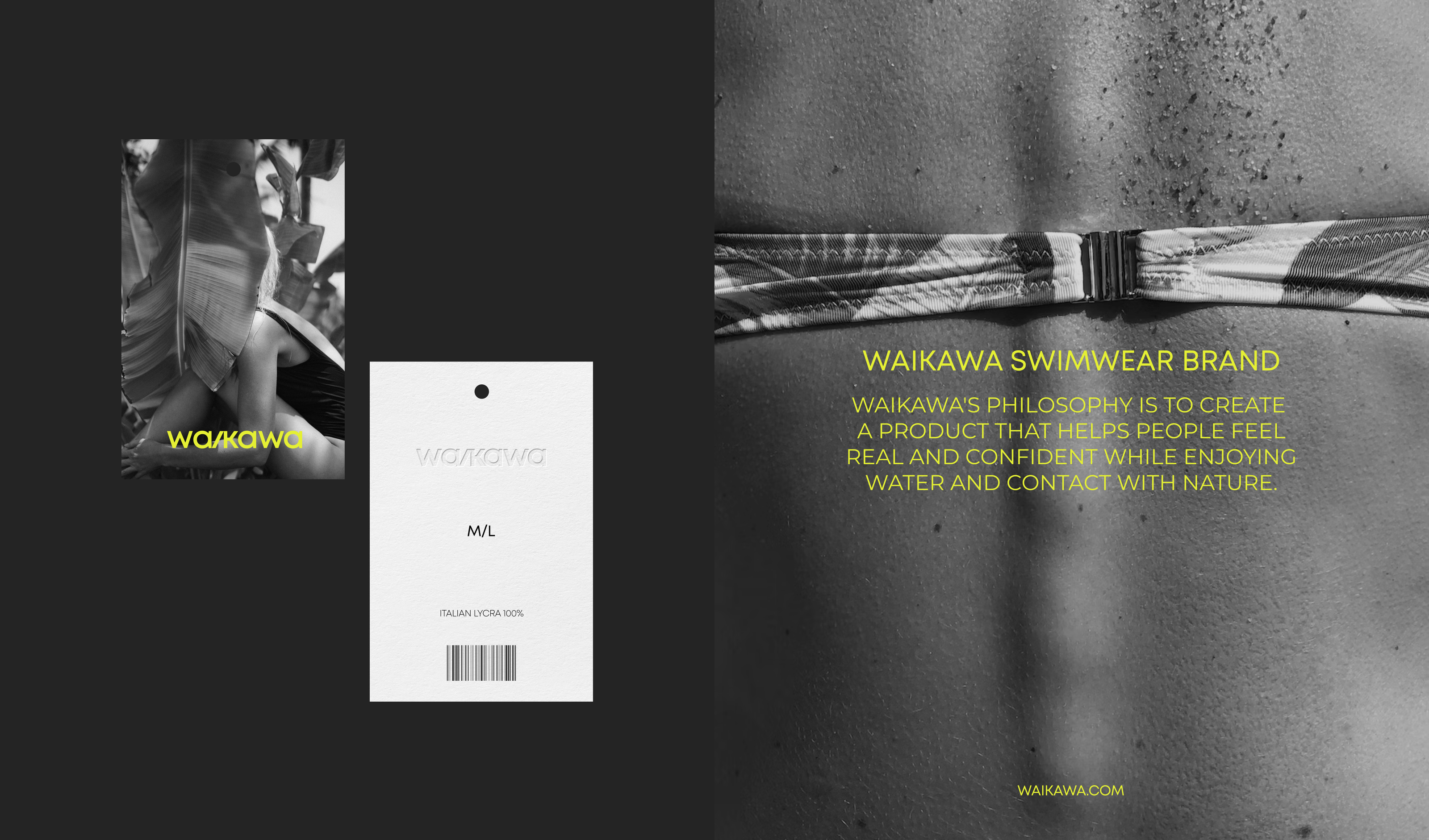 WAIKAWA | Swimwear visual identity — Изображение №11 — Интерфейсы, Брендинг на Dprofile