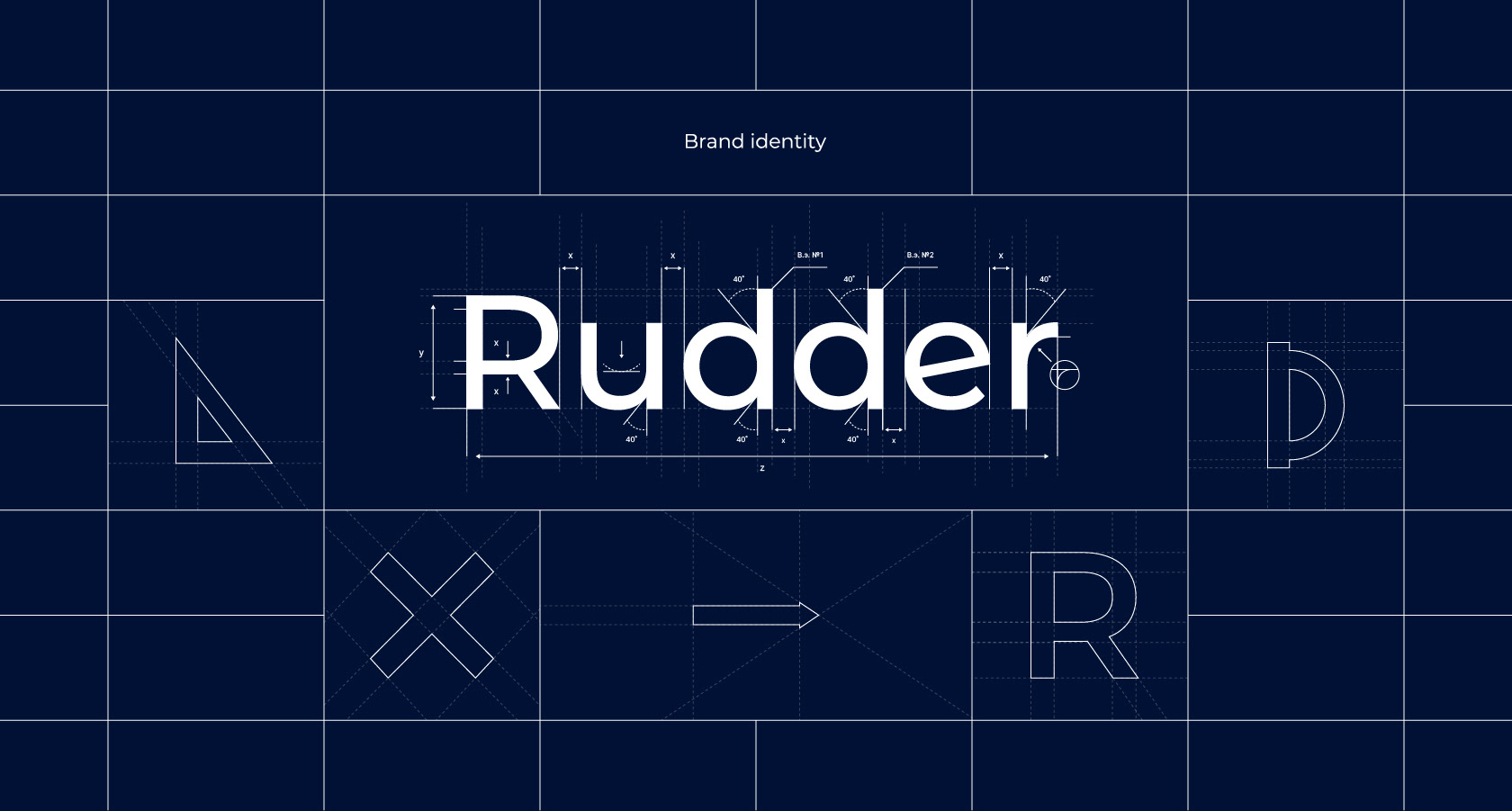 Rudder - branding — Изображение №1 — Брендинг, Графика на Dprofile