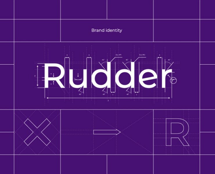 Rudder - branding — Брендинг, Графика на Dprofile