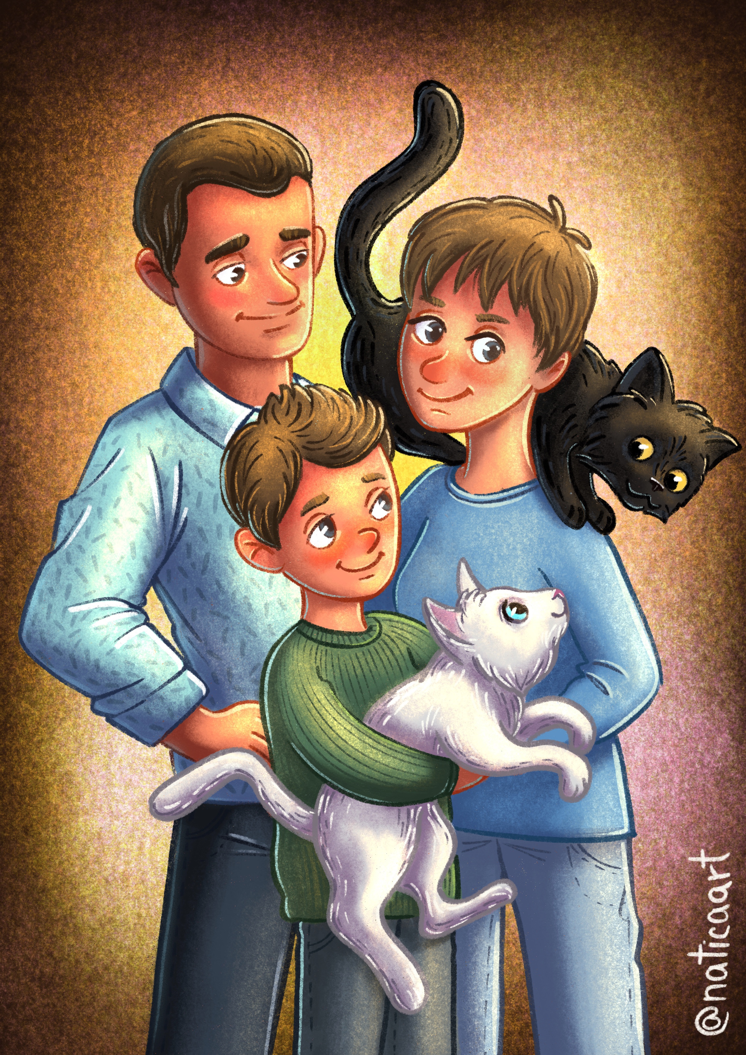 Стилизованный портрет. Персонажи. Детская иллюстрация — Изображение №3 — Брендинг, Иллюстрация на Dprofile