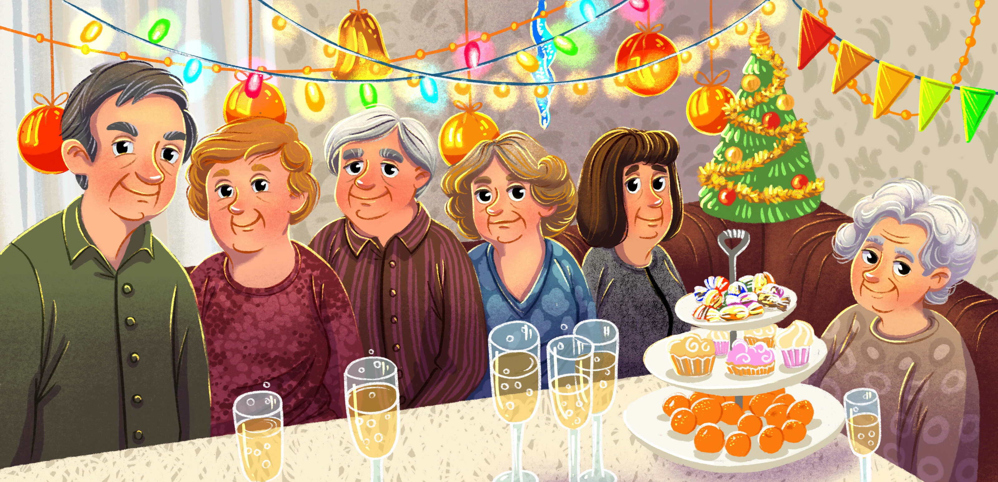 Стилизованный портрет. Персонажи. Детская иллюстрация — Изображение №1 — Брендинг, Иллюстрация на Dprofile