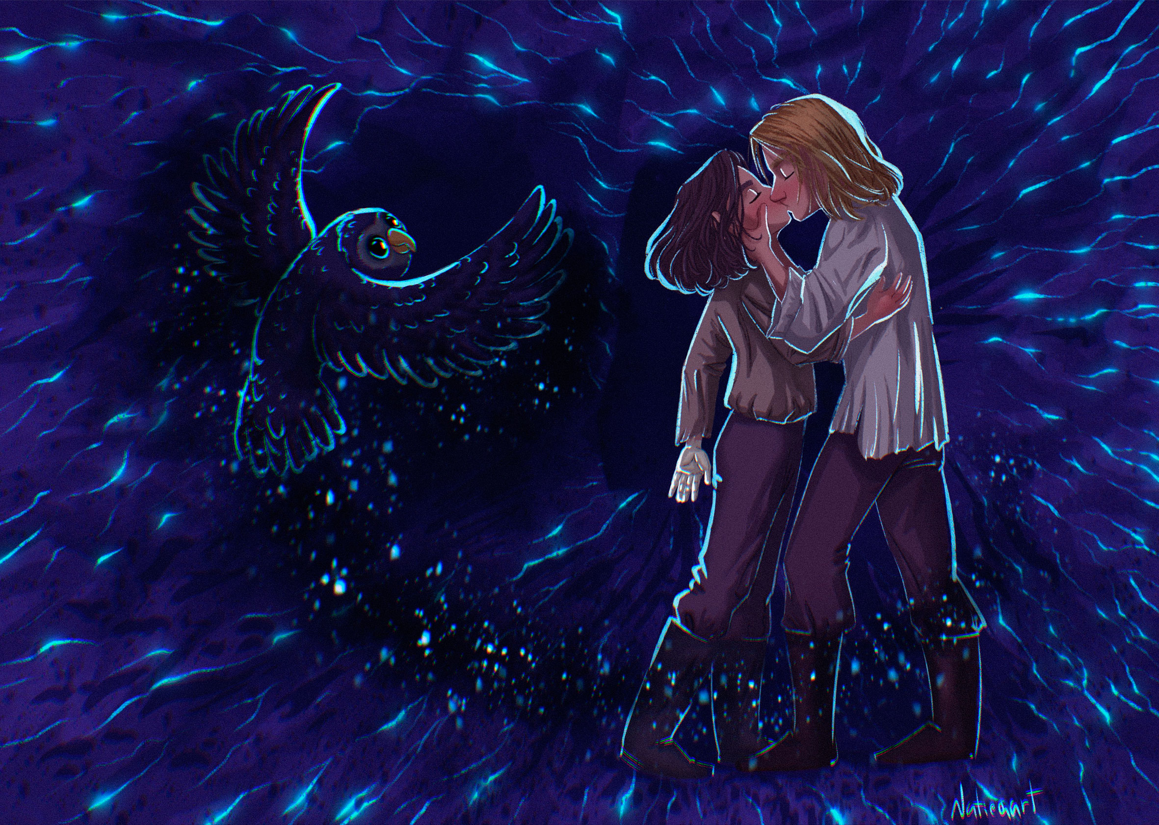 Сюжетные иллюстрации к книге фэнтези "Моя темная королева" — Изображение №21 — Иллюстрация на Dprofile