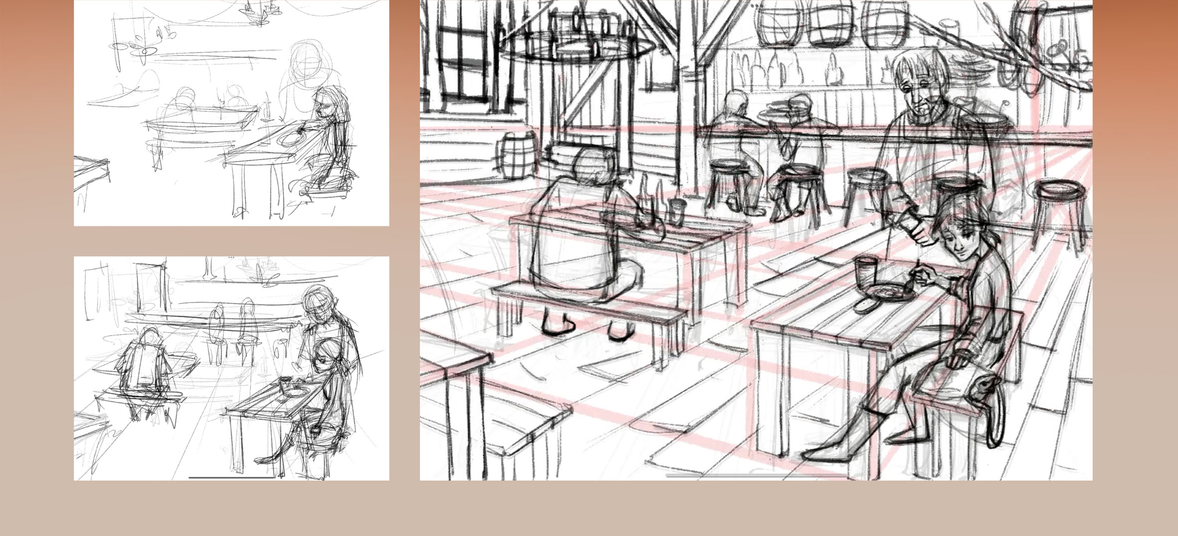 Сюжетные иллюстрации к книге фэнтези "Моя темная королева" — Изображение №4 — Иллюстрация на Dprofile