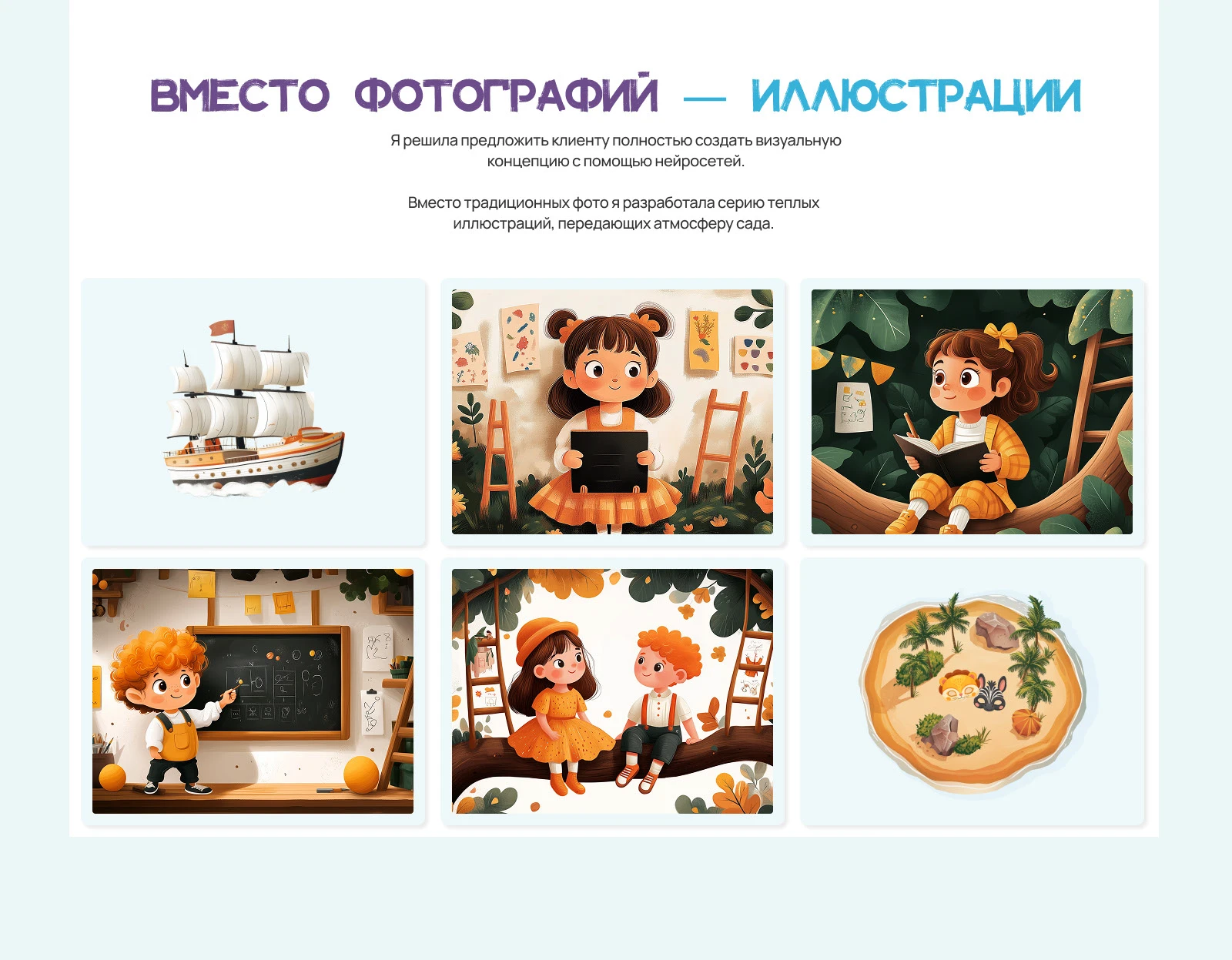 Сайт для частного детского сада — Изображение №5 — Интерфейсы, Иллюстрация на Dprofile