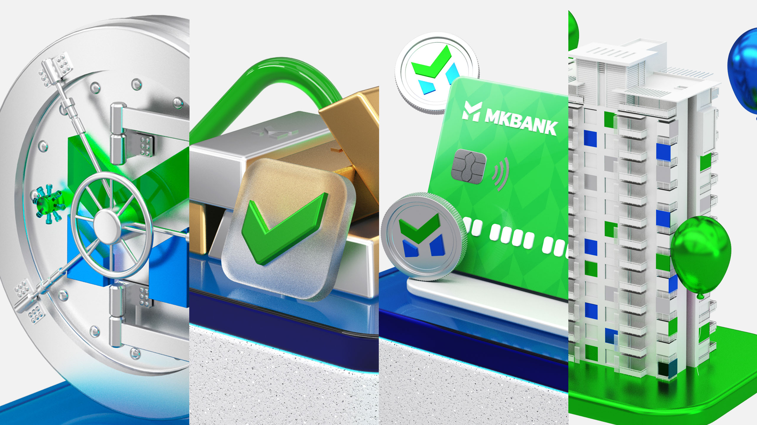 MKBANK — Изображение №14 — Иллюстрация, 3D на Dprofile