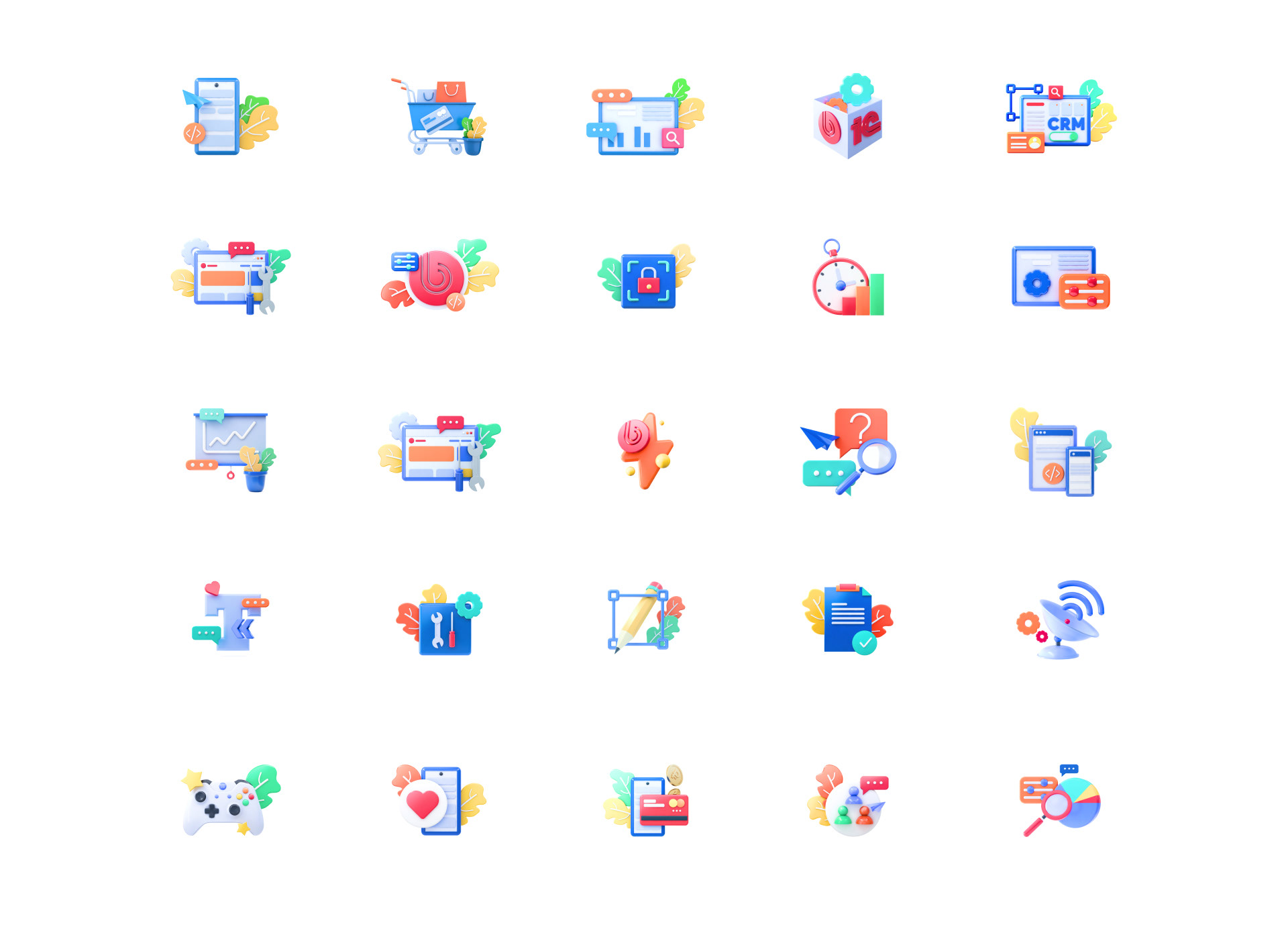 3D icon pack — Изображение №9 — Иллюстрация, 3D на Dprofile
