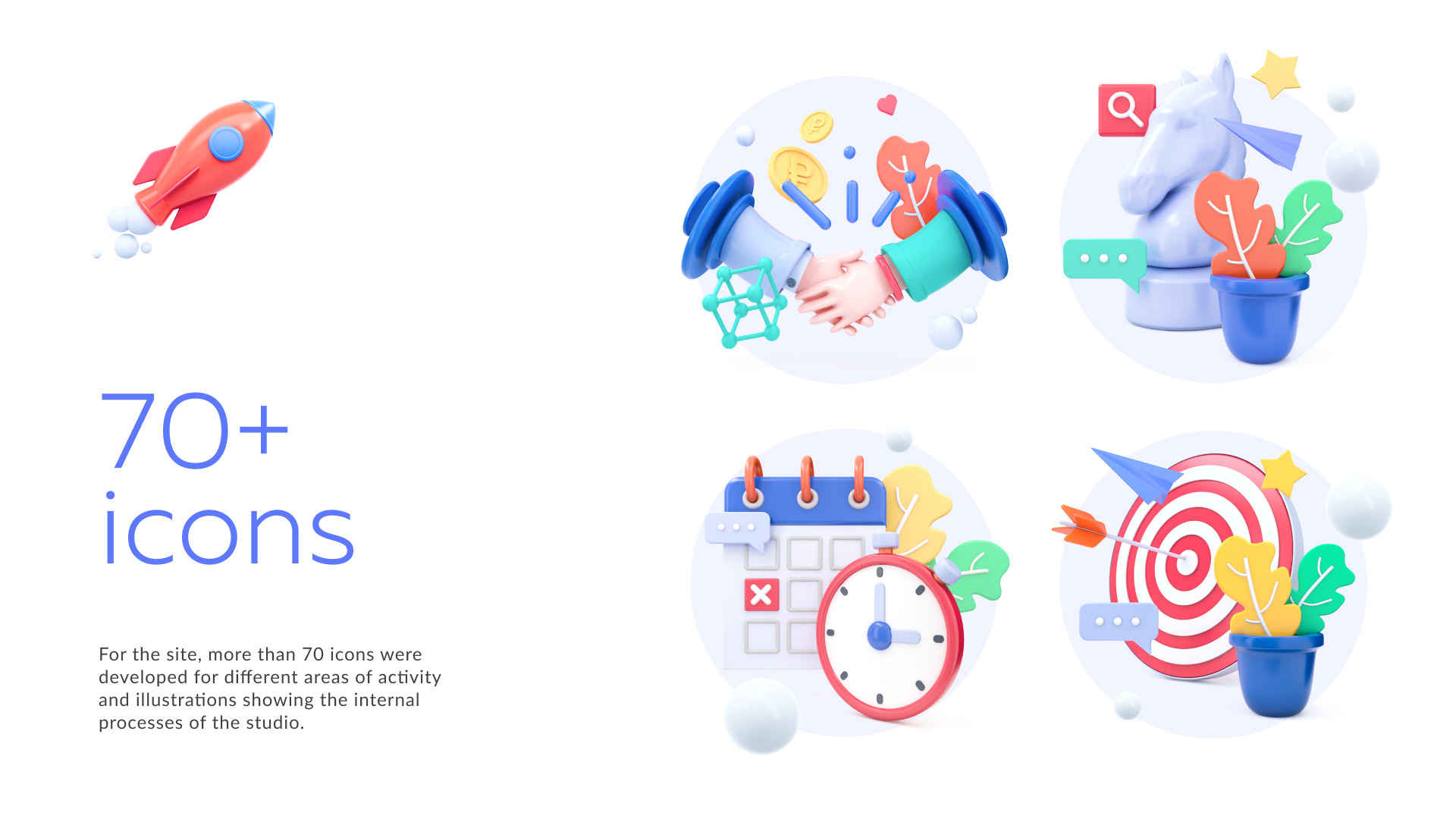 3D icon pack — Изображение №2 — Иллюстрация, 3D на Dprofile