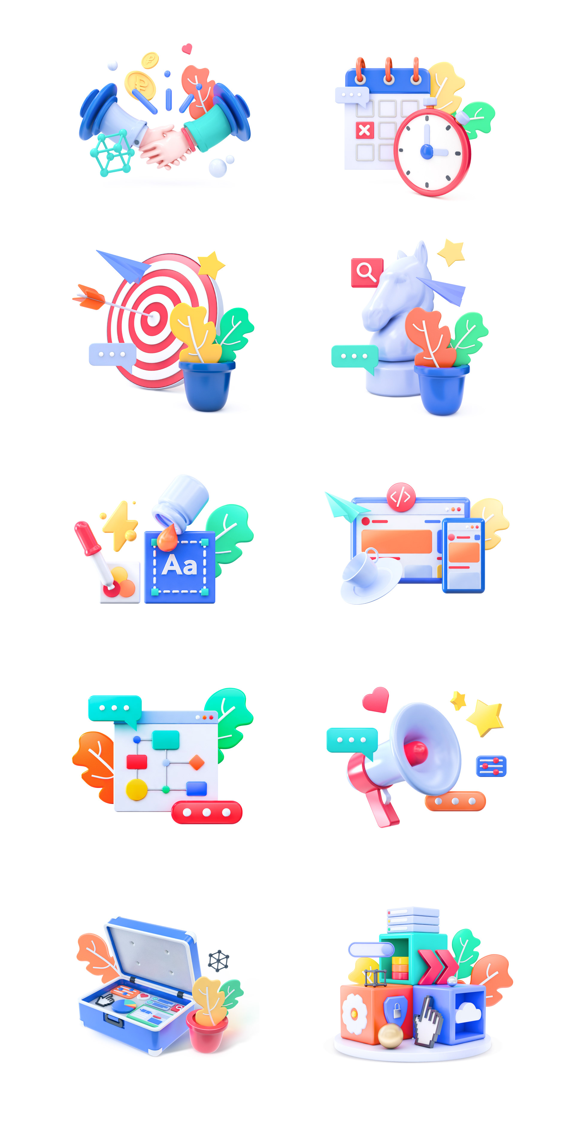 3D icon pack — Изображение №4 — Иллюстрация, 3D на Dprofile