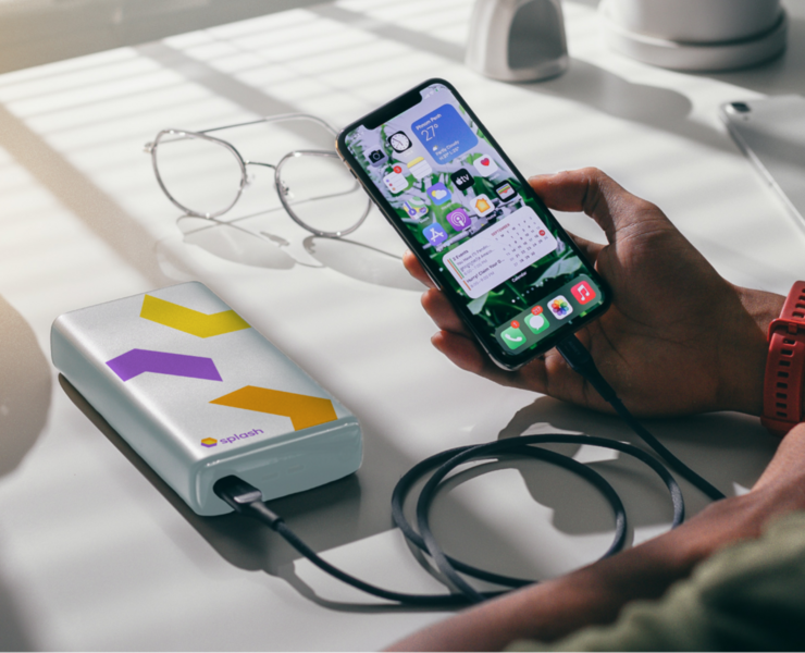 Splash - sharing powerbank. Brand identity. — Брендинг, Графика на Dprofile