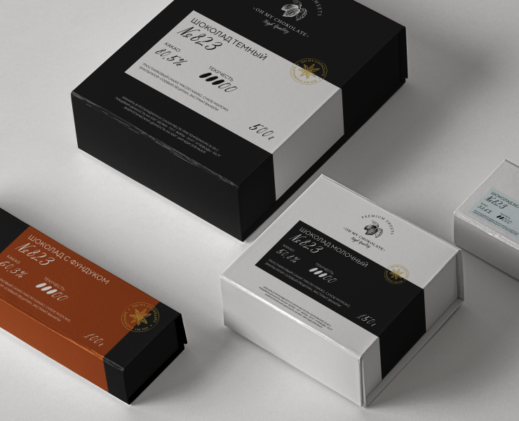 OH MY CHOKOLATE - branding — Брендинг, Графика на Dprofile