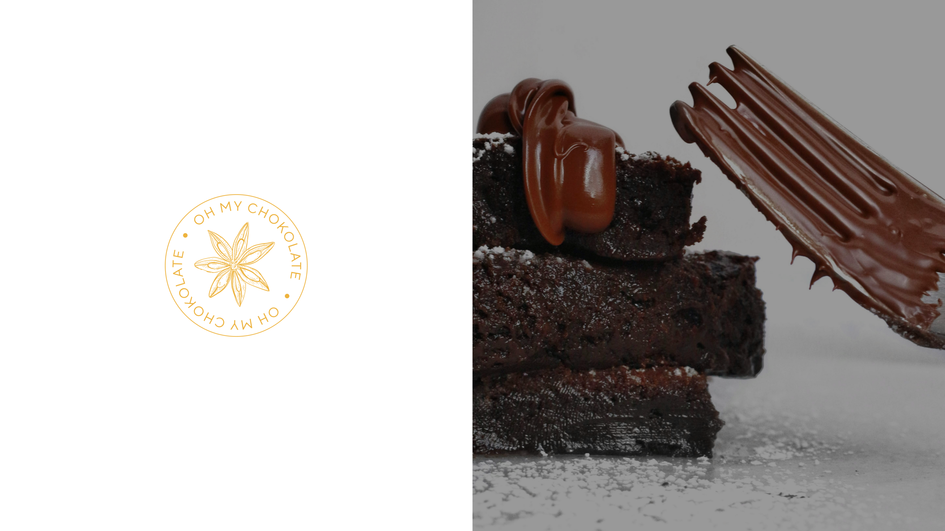 OH MY CHOKOLATE - branding — Изображение №2 — Брендинг, Графика на Dprofile