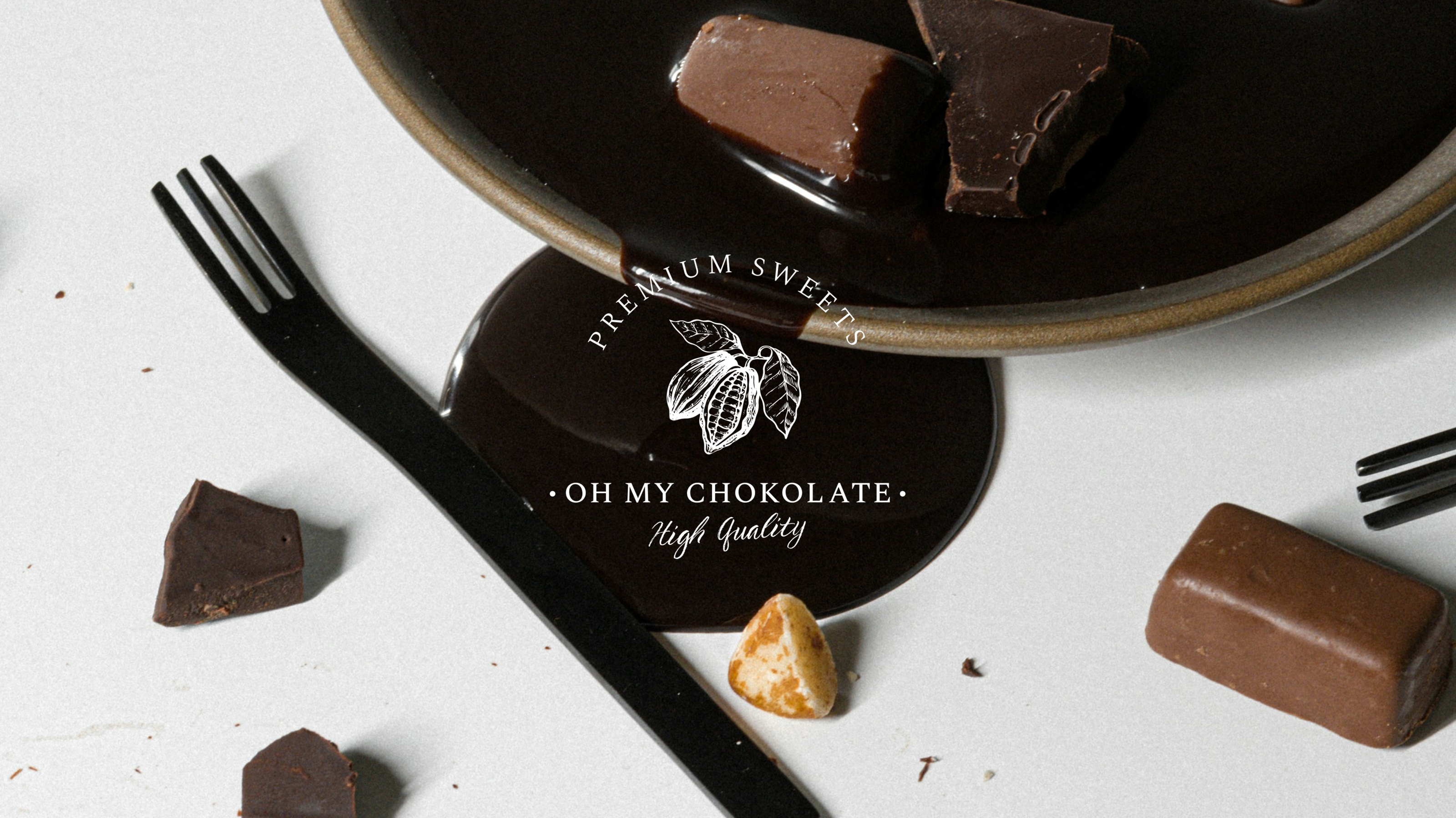 OH MY CHOKOLATE - branding — Изображение №1 — Брендинг, Графика на Dprofile