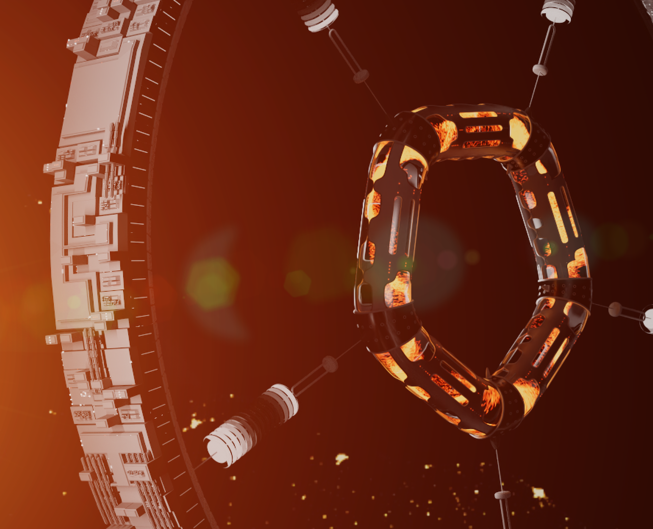 Межпланетный портал Марс-1 — 3D, Анимация на Dprofile