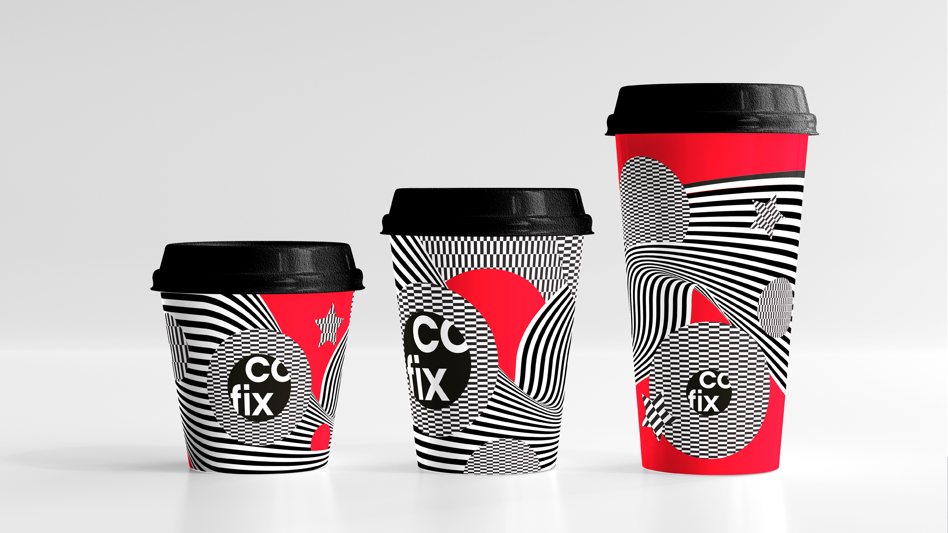 Дизайн стаканчиков Cofix — Изображение №6 — Брендинг, Графика на Dprofile