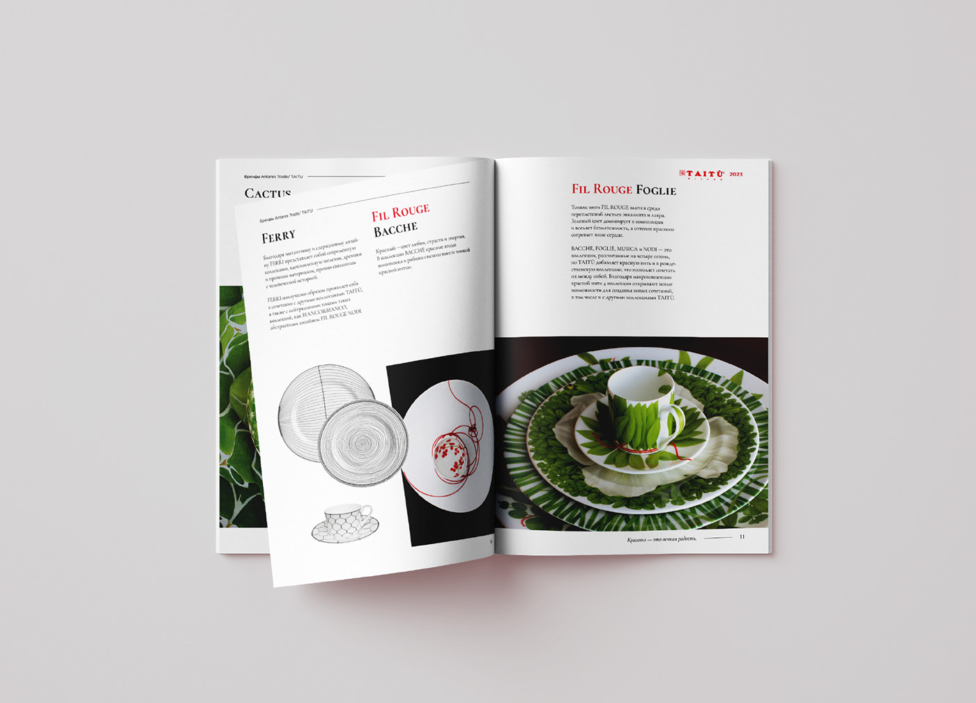 Верстка брошюры для бренда посуды. — Изображение №7 — Графика на Dprofile