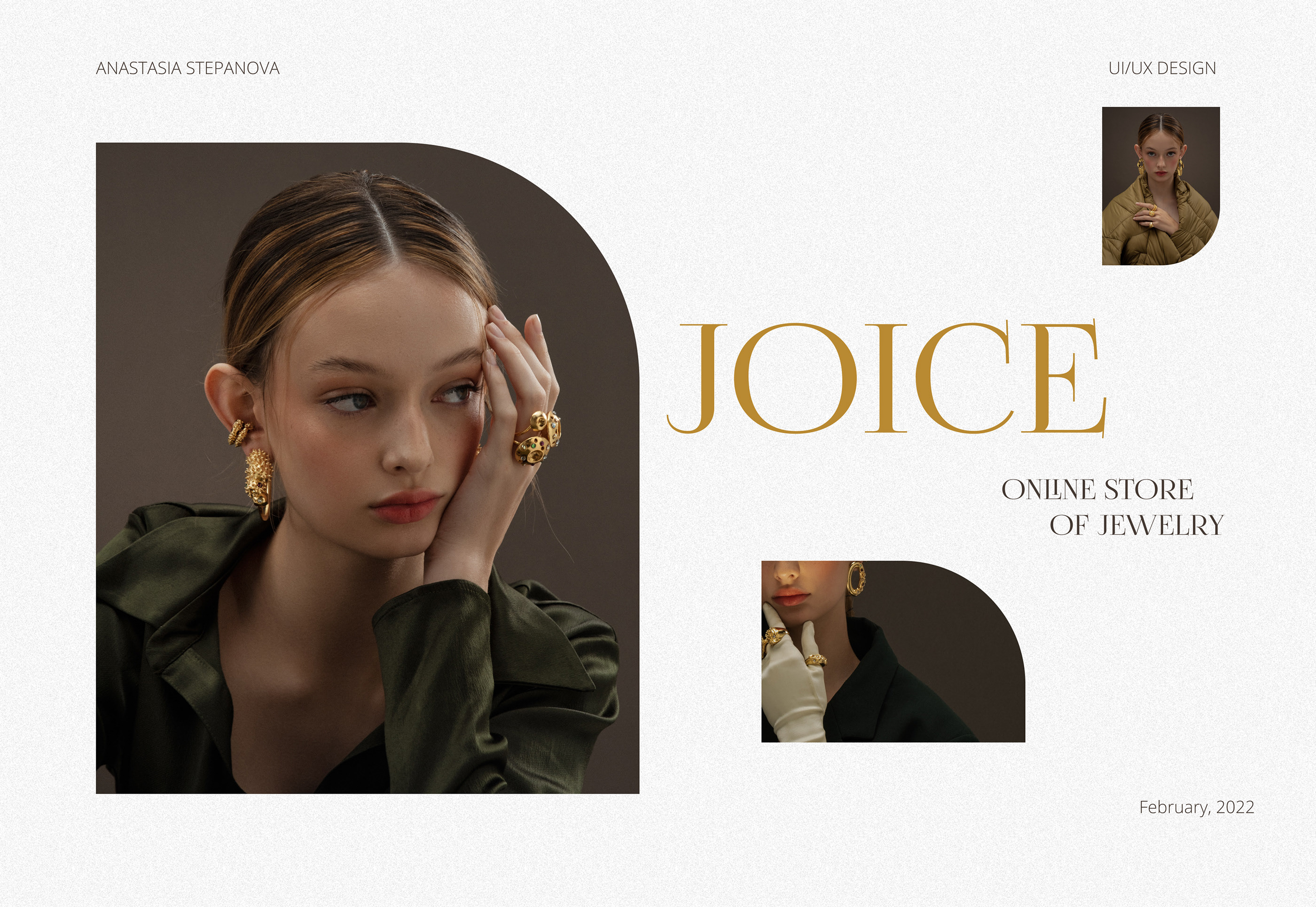 Online store of jewelry | JOICE — Изображение №1 — Интерфейсы на Dprofile