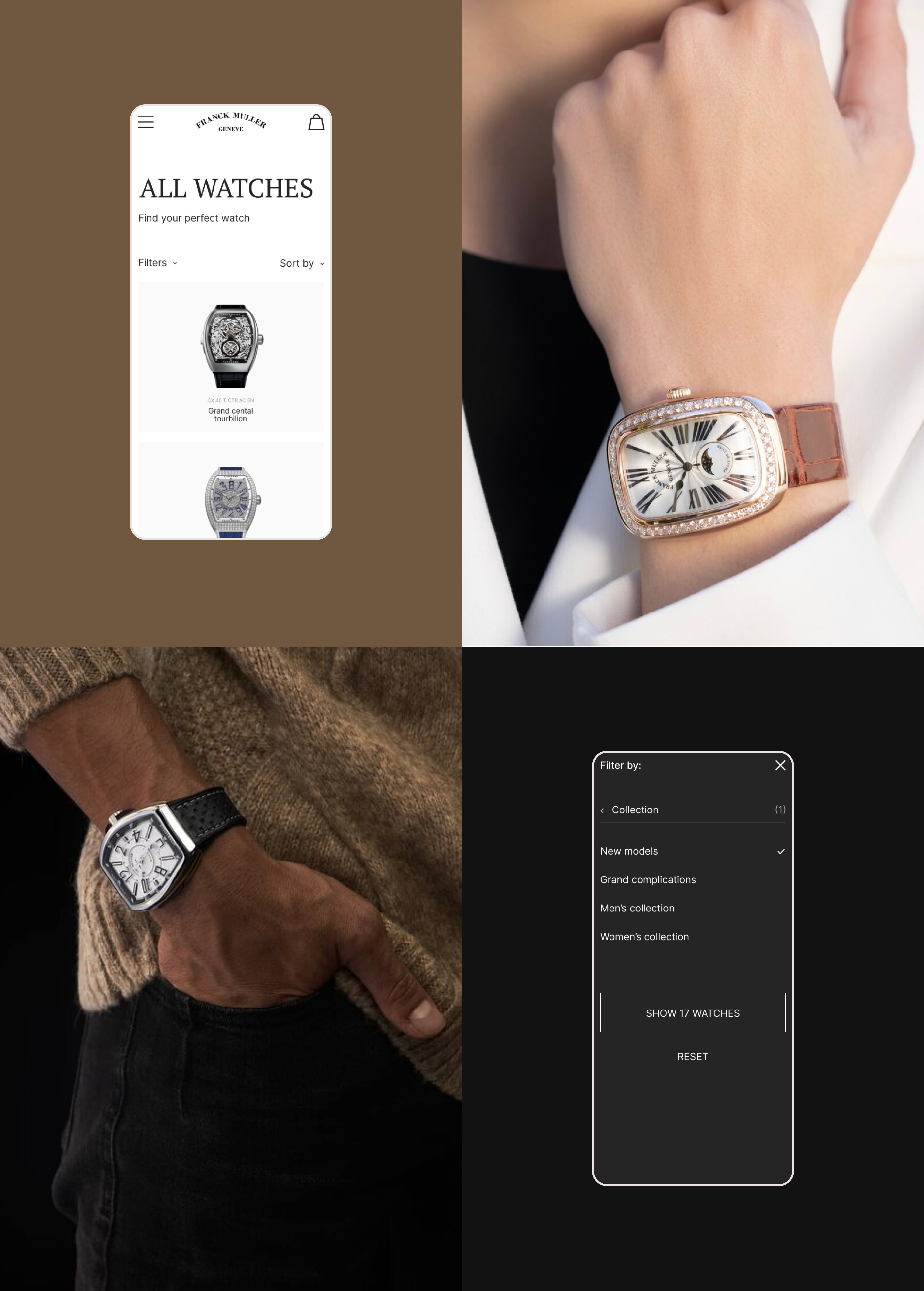 Frank Muller. E-commerce redesign concept — Изображение №7 — Анимация, Интерфейсы на Dprofile
