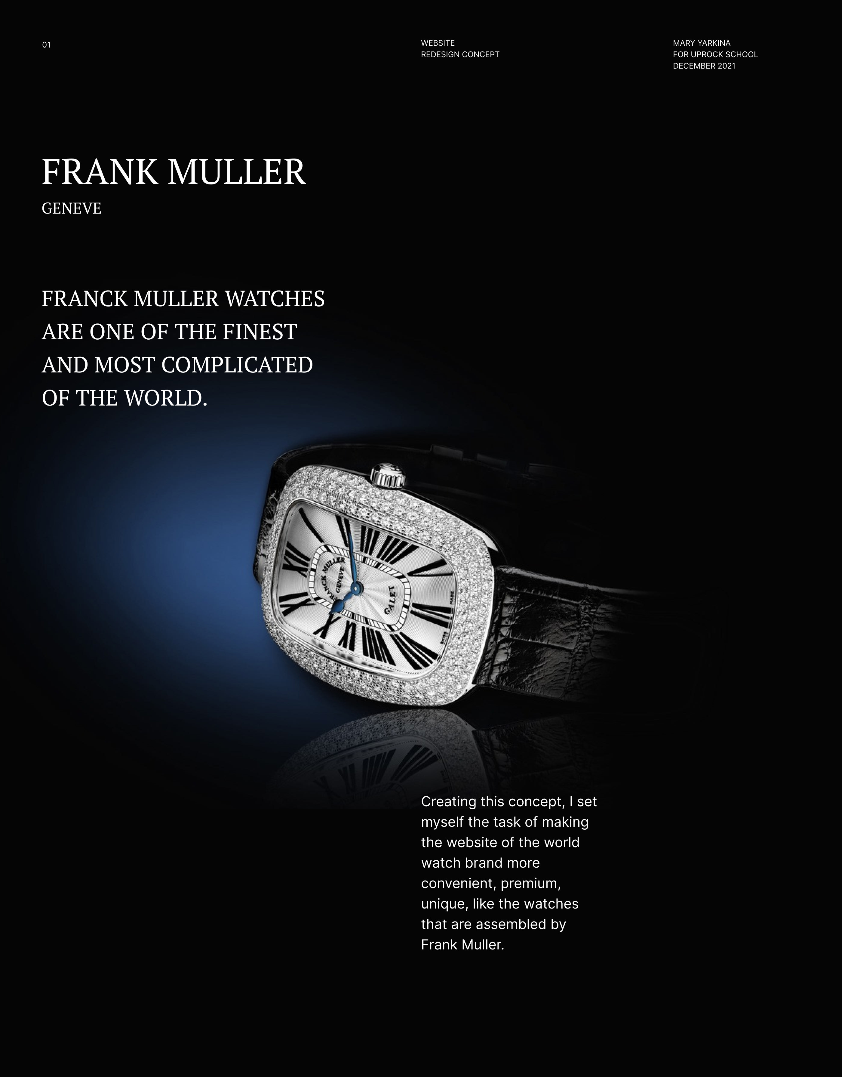 Frank Muller. E-commerce redesign concept — Изображение №1 — Анимация, Интерфейсы на Dprofile