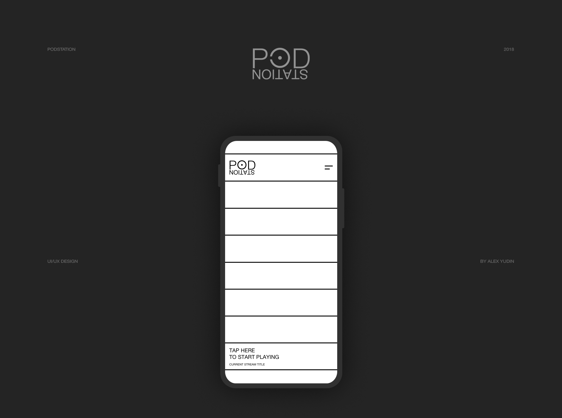 PodStation — Изображение №1 — Анимация, Интерфейсы на Dprofile