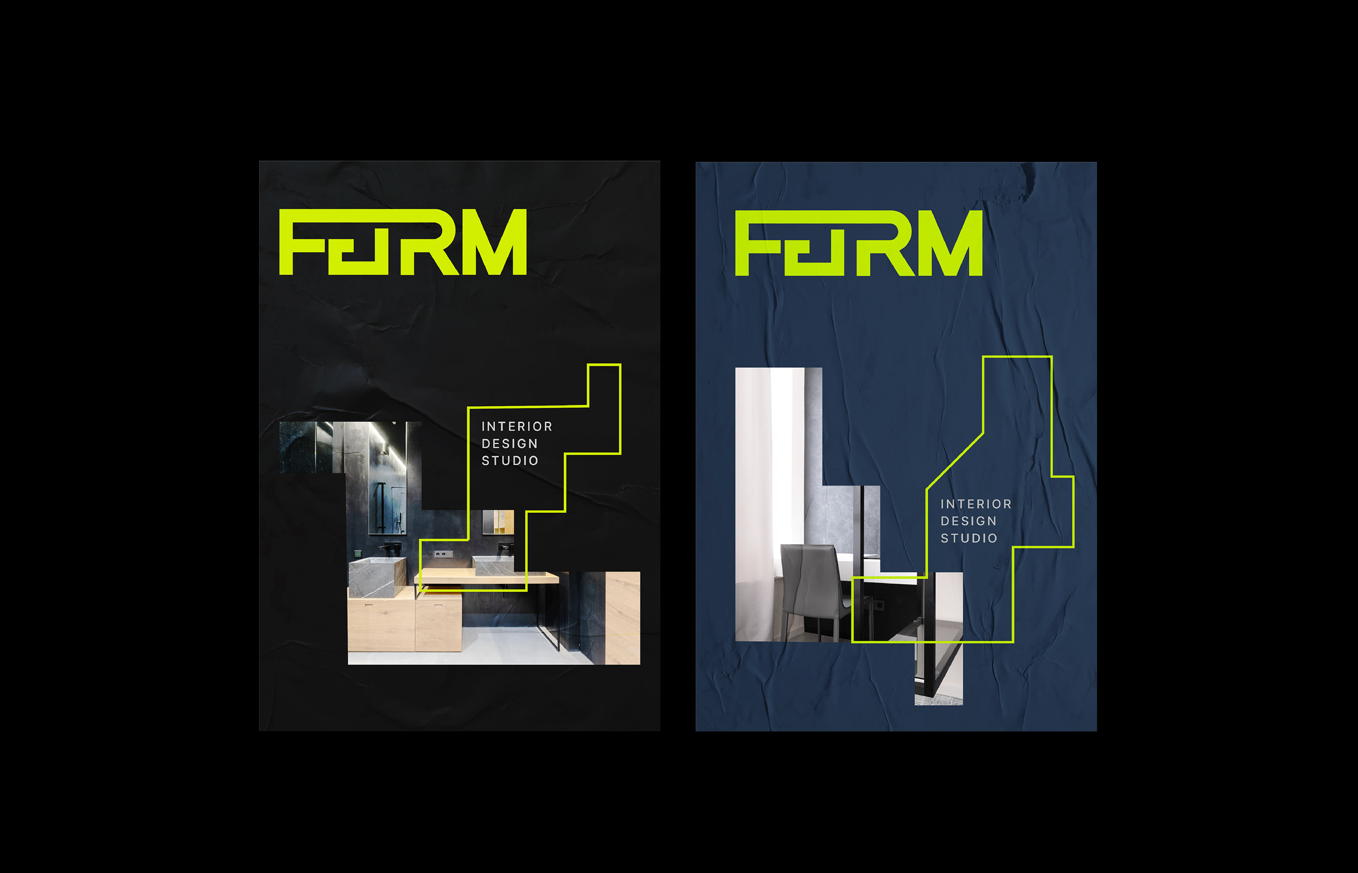 FORM | Interior Design Studio | Brand identity — Изображение №17 — Брендинг, Графика на Dprofile
