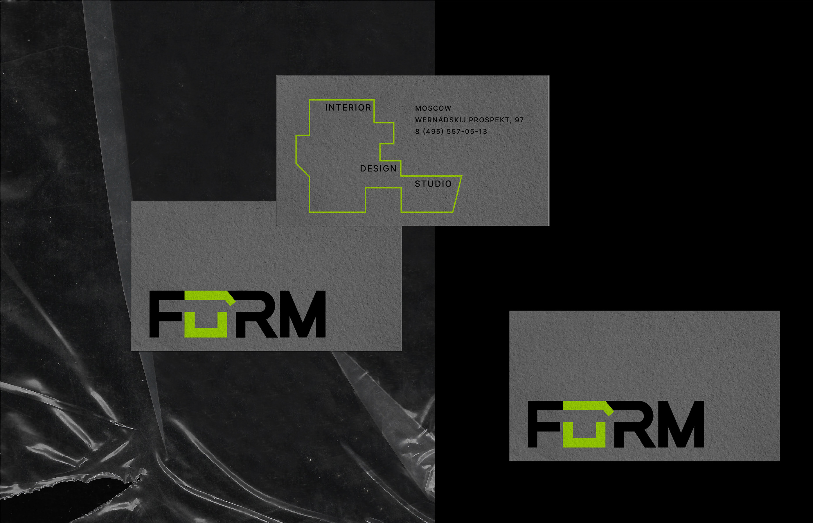 FORM | Interior Design Studio | Brand identity — Изображение №7 — Брендинг, Графика на Dprofile