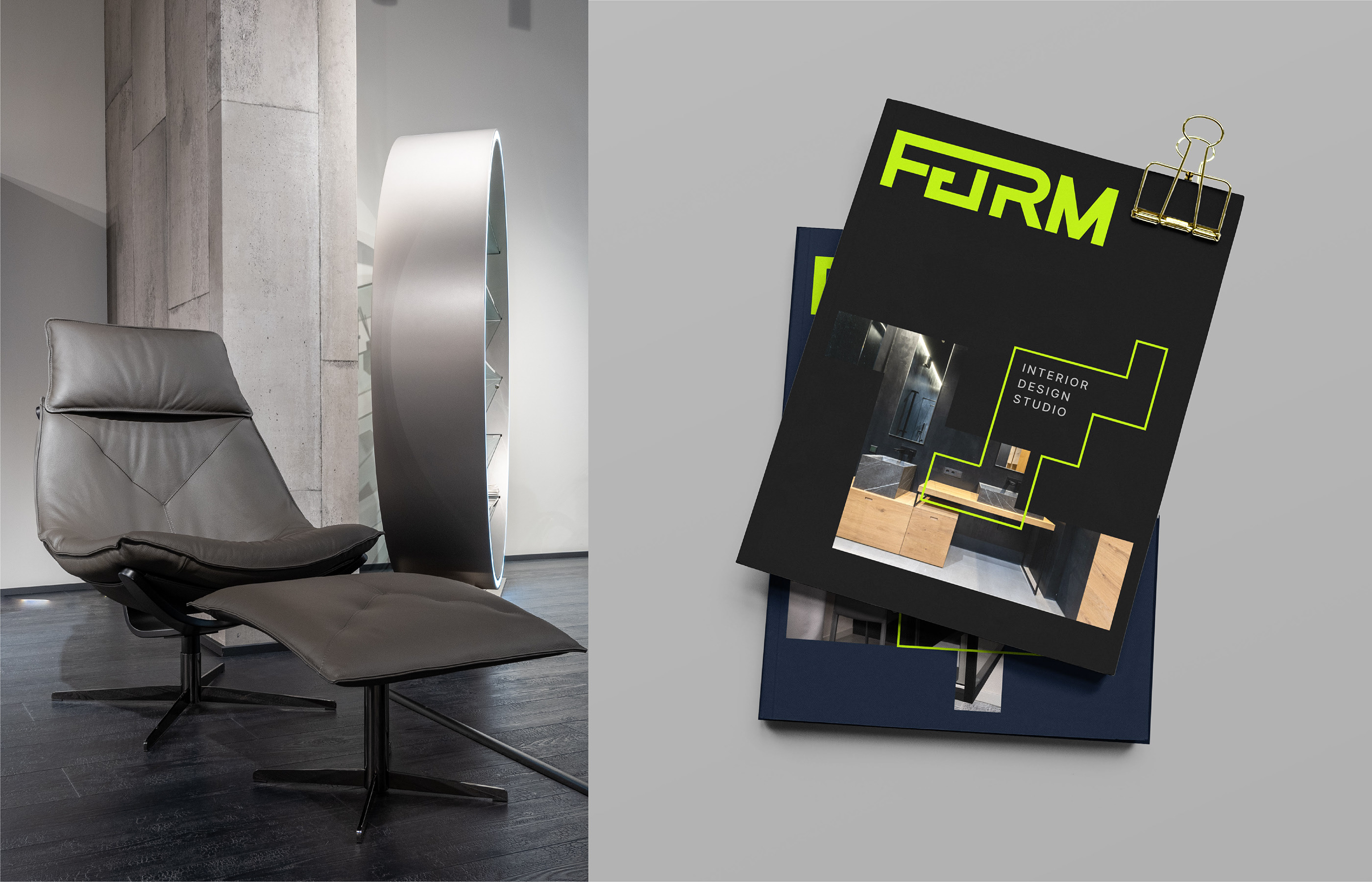 FORM | Interior Design Studio | Brand identity — Изображение №12 — Брендинг, Графика на Dprofile