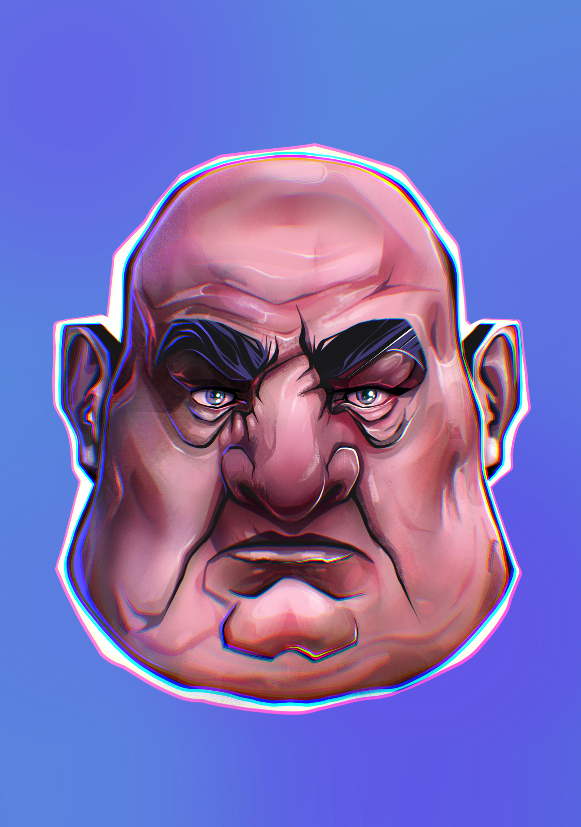 BIG MAN — Изображение №1 — Иллюстрация на Dprofile