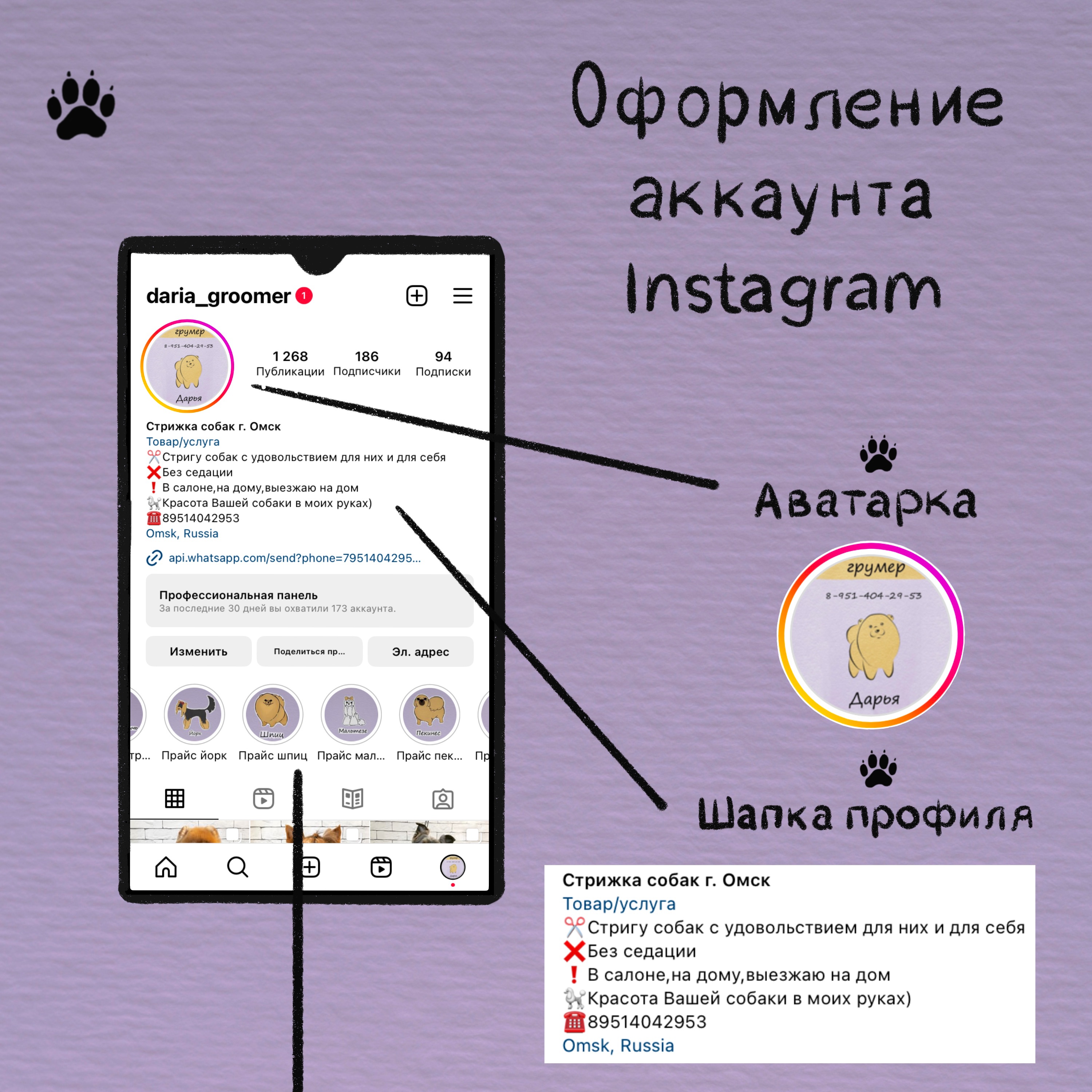 Упаковка бренда грумера — Изображение №2 — Брендинг, Иллюстрация на Dprofile