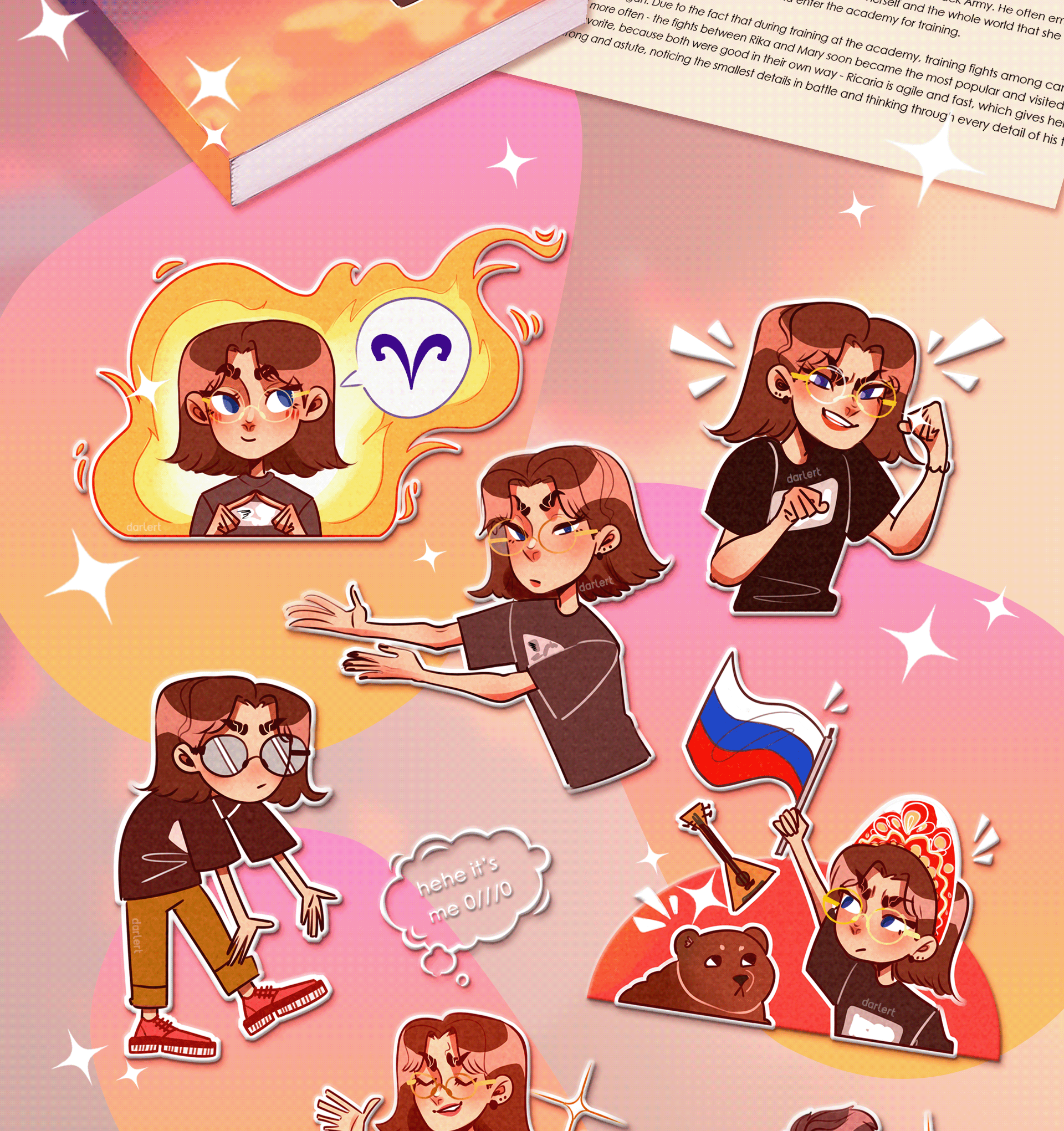 Много стикеров! — Изображение №8 — Иллюстрация, Графика на Dprofile