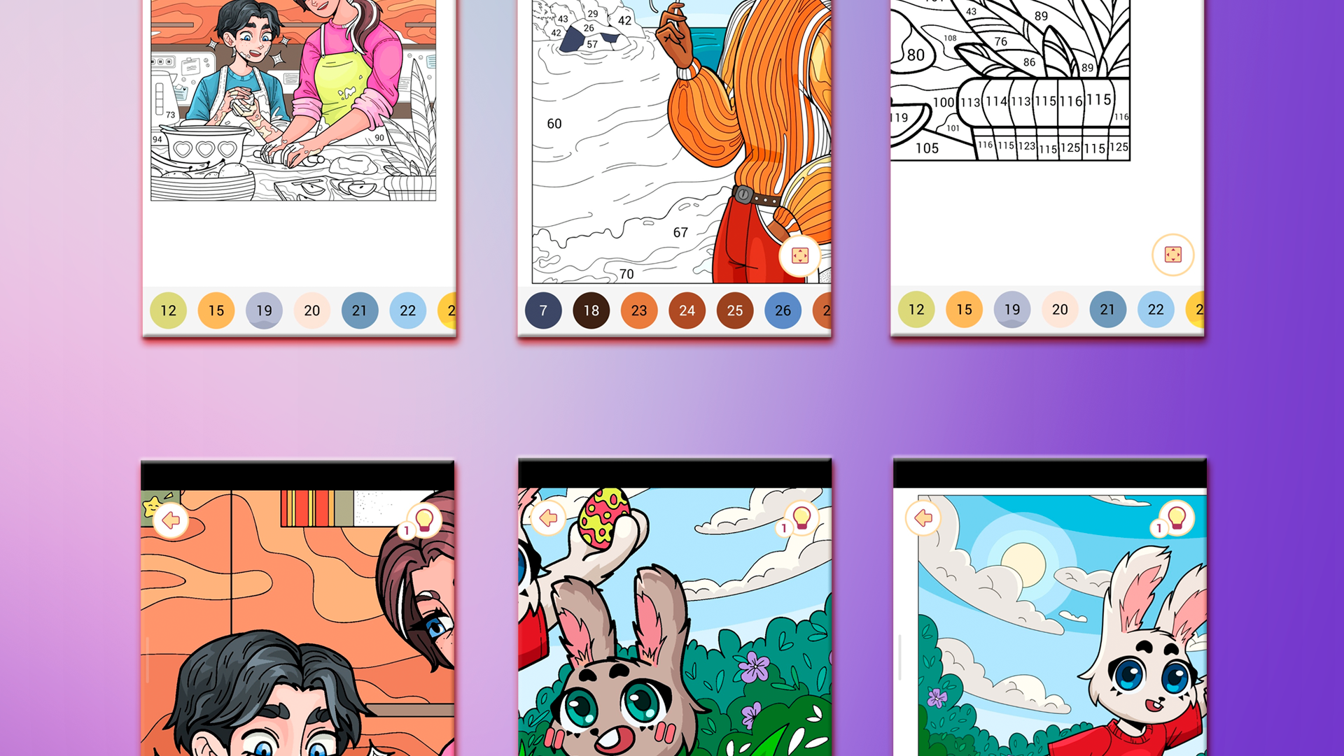 Мобильные раскраски для Happy Color — Изображение №17 — Иллюстрация, Графика на Dprofile