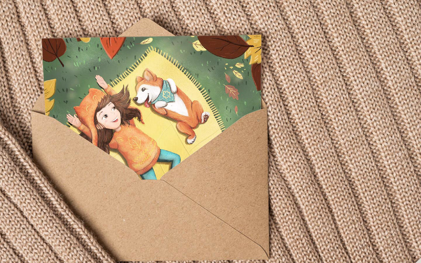 Autumn illustration — Изображение №4 — Иллюстрация на Dprofile