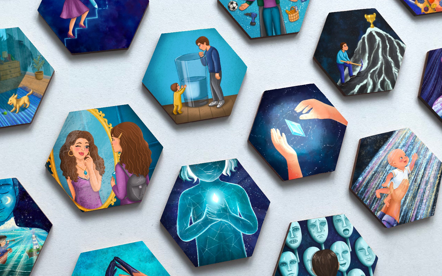 Трансформационная психологическая игра "Алмаз" — Изображение №6 — Иллюстрация на Dprofile