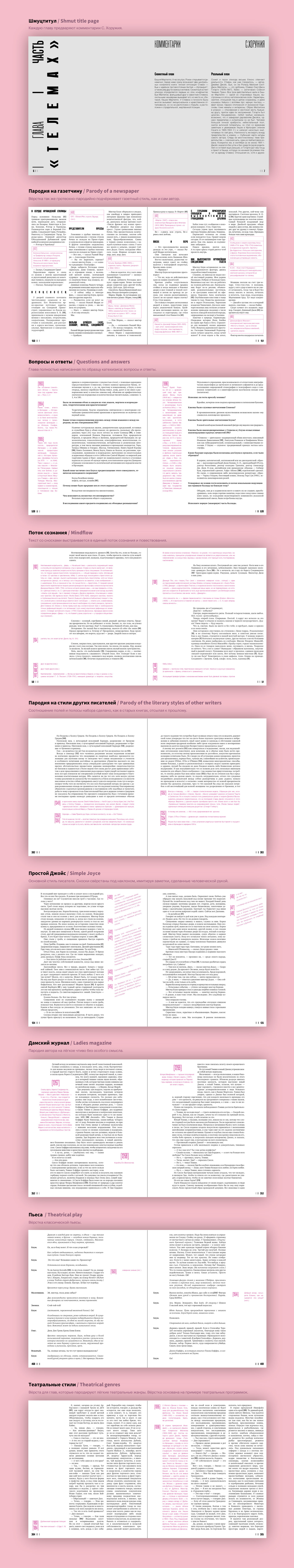 Book redesign. James Joyce «Ulysses» — Изображение №2 — Графика на Dprofile