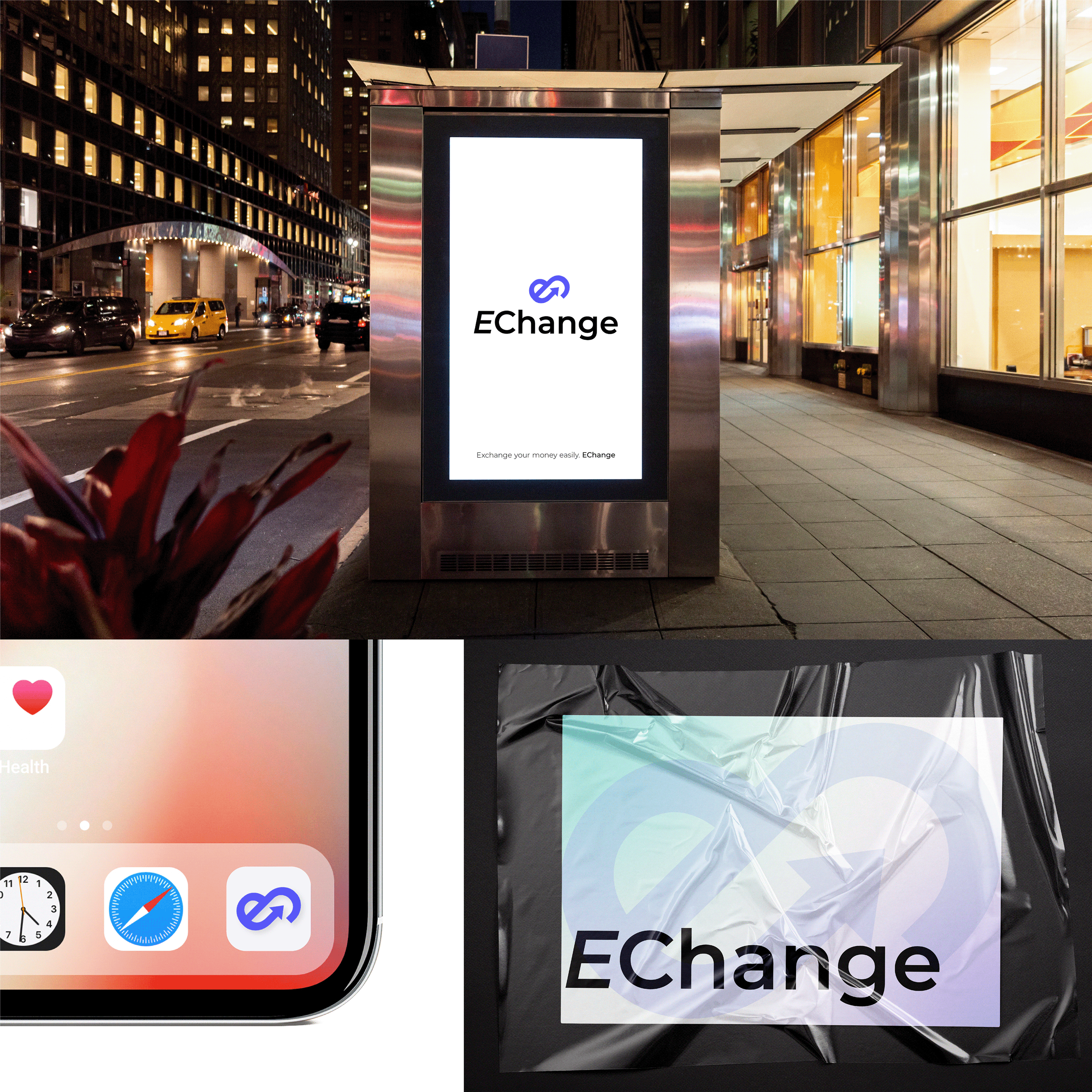 EChange Logotype — Изображение №3 — Брендинг на Dprofile