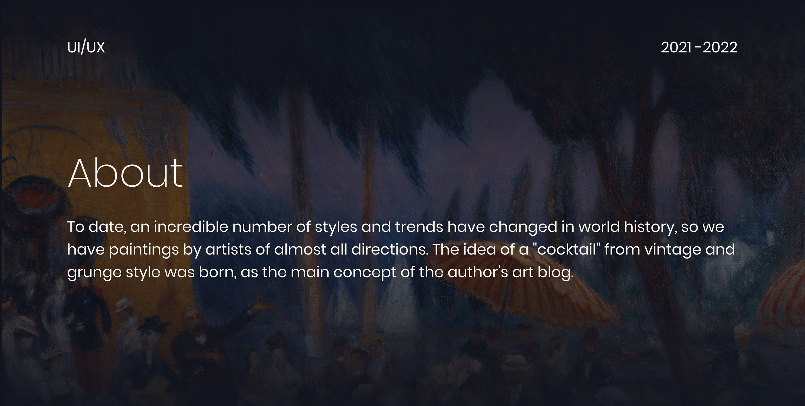 Oh my art! Unusual art blog — Изображение №1 — Интерфейсы на Dprofile