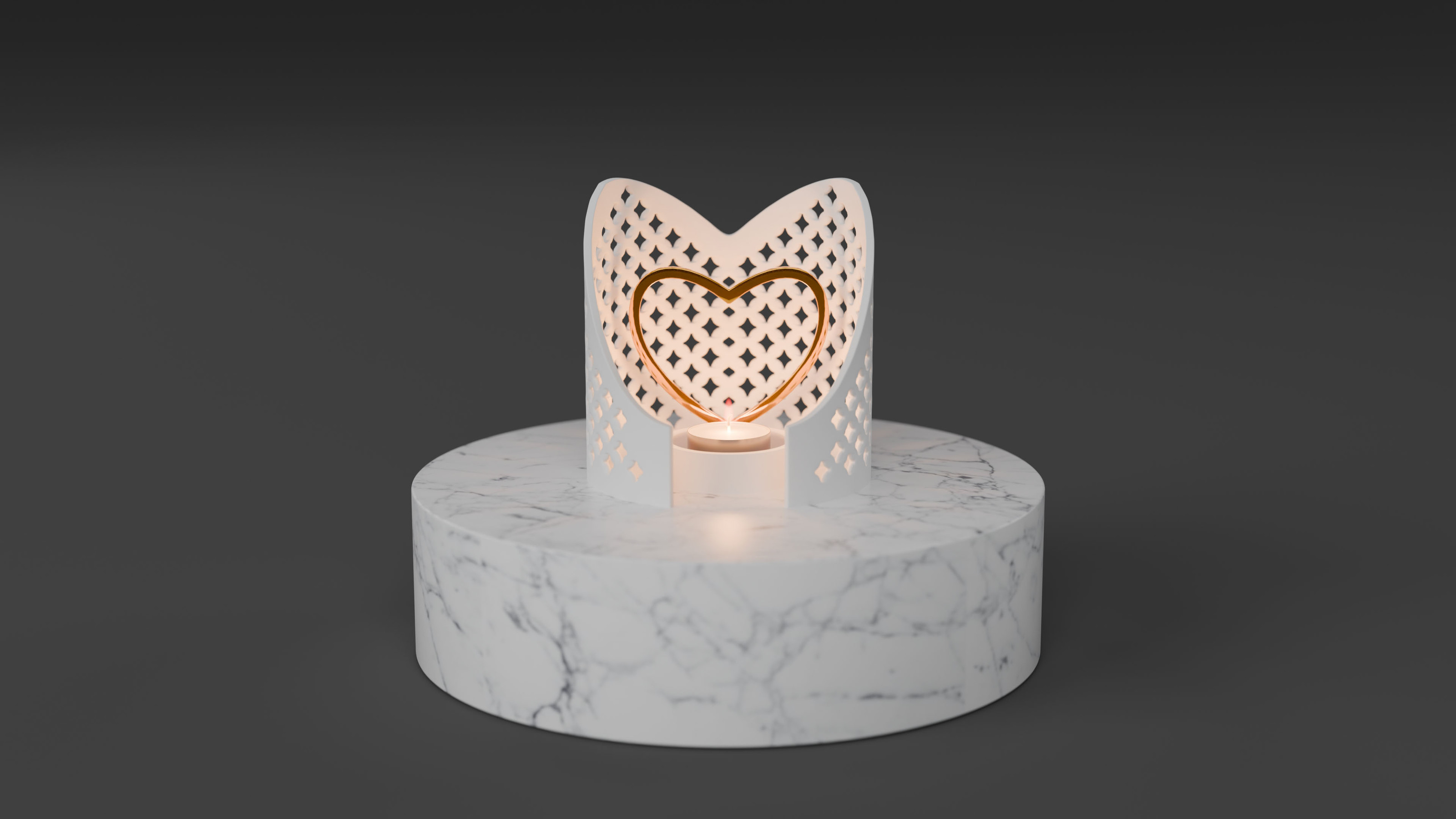 Лампада, концепт, Candle lamp, concept — Изображение №1 — 3D на Dprofile