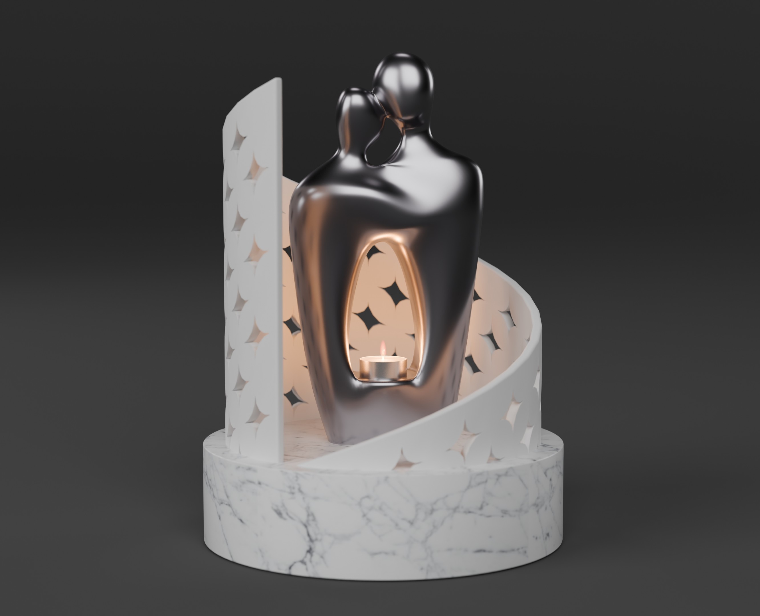 Лампада, концепт, скульптура минимализм — 3D на Dprofile