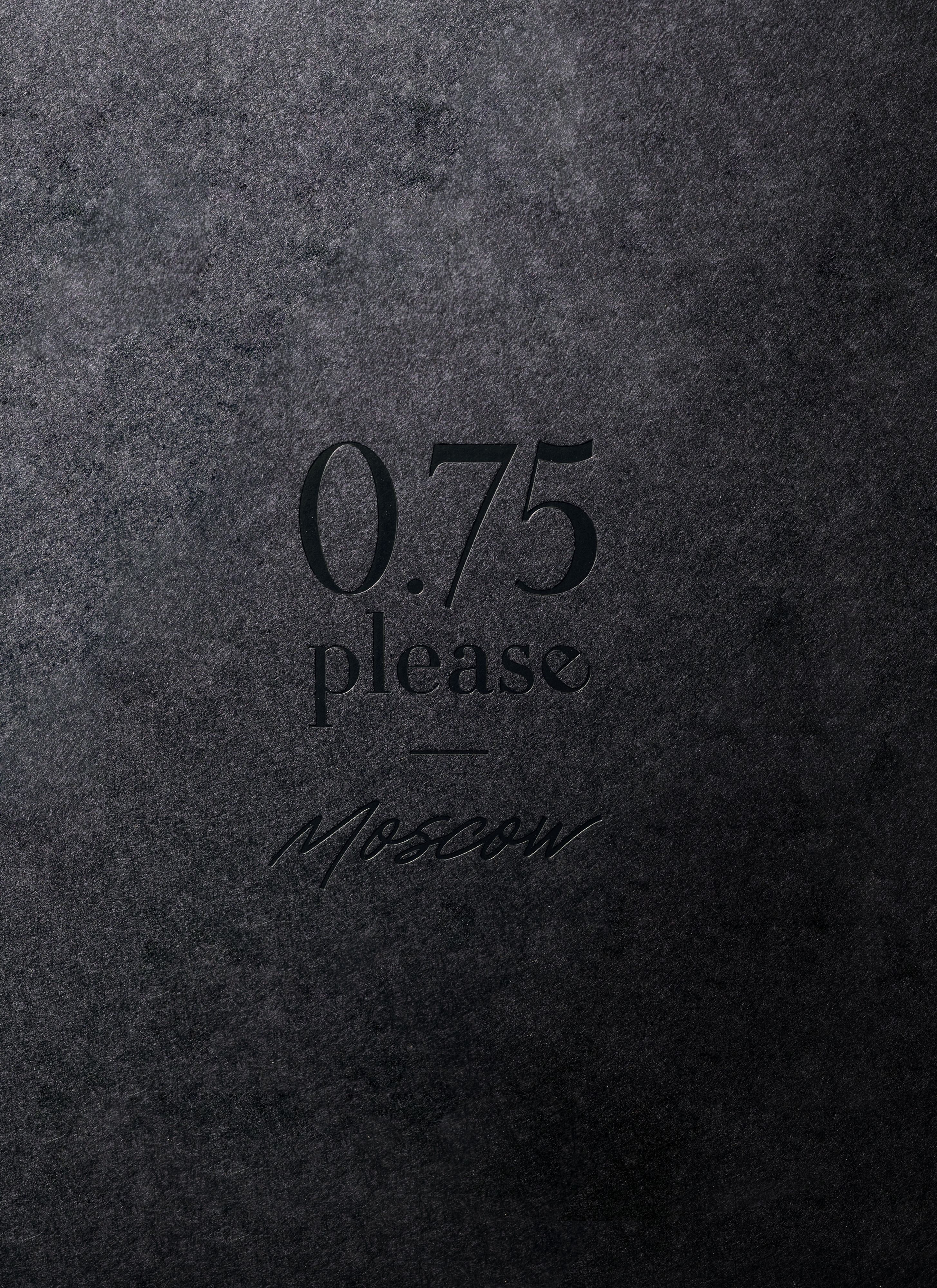 0.75 Please Moscow — Изображение №2 — Брендинг на Dprofile