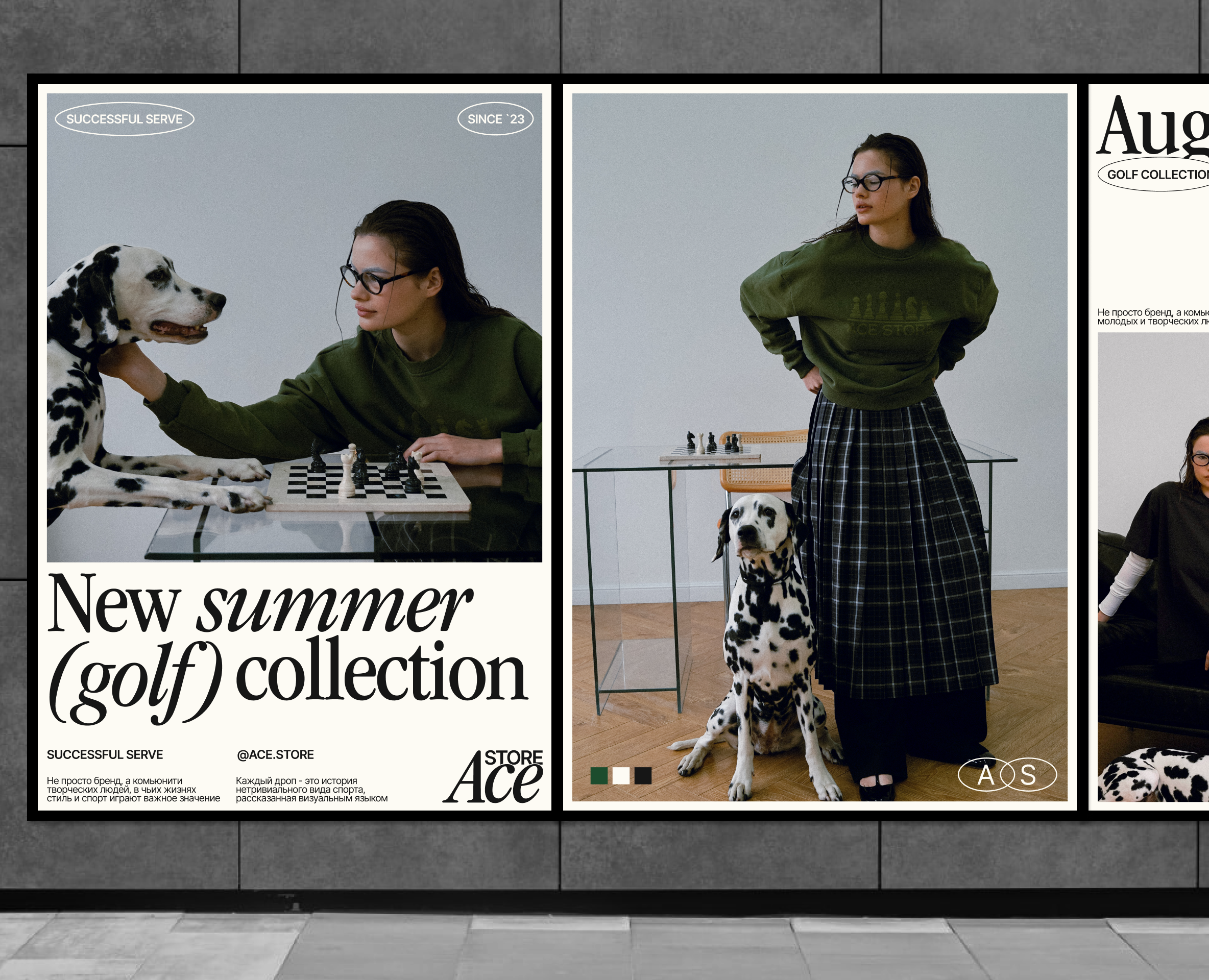CLOTHING BRAND IDENTITY | Ace store на Dprofile