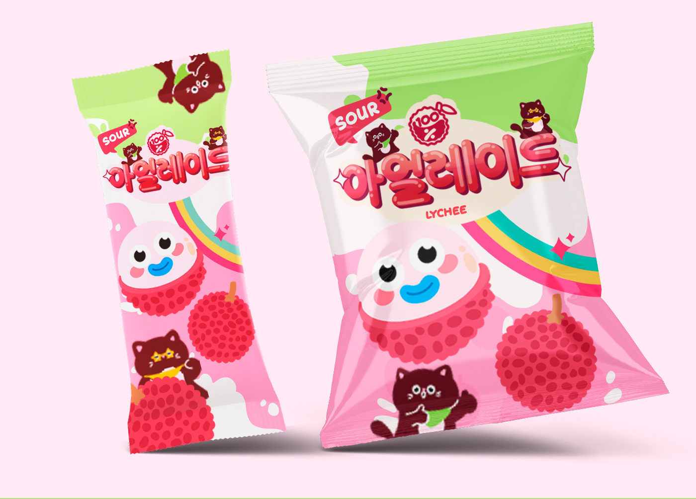 Sour Jelly — Упаковка корейского мармелада — Изображение №7 — Брендинг, Иллюстрация на Dprofile