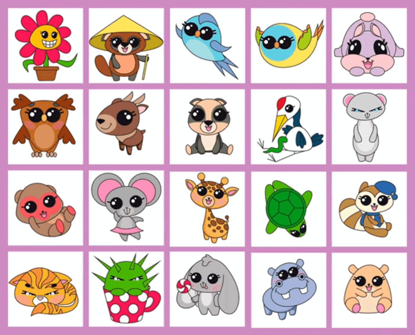 100 наклеек. Кавайи — Изображение №4 — Иллюстрация на Dprofile