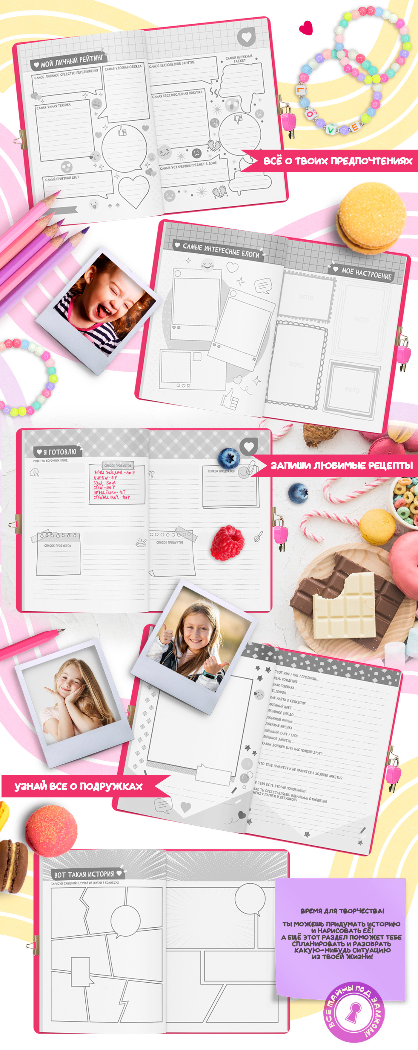 Анкета для девочек — Изображение №4 — Иллюстрация, Графика на Dprofile