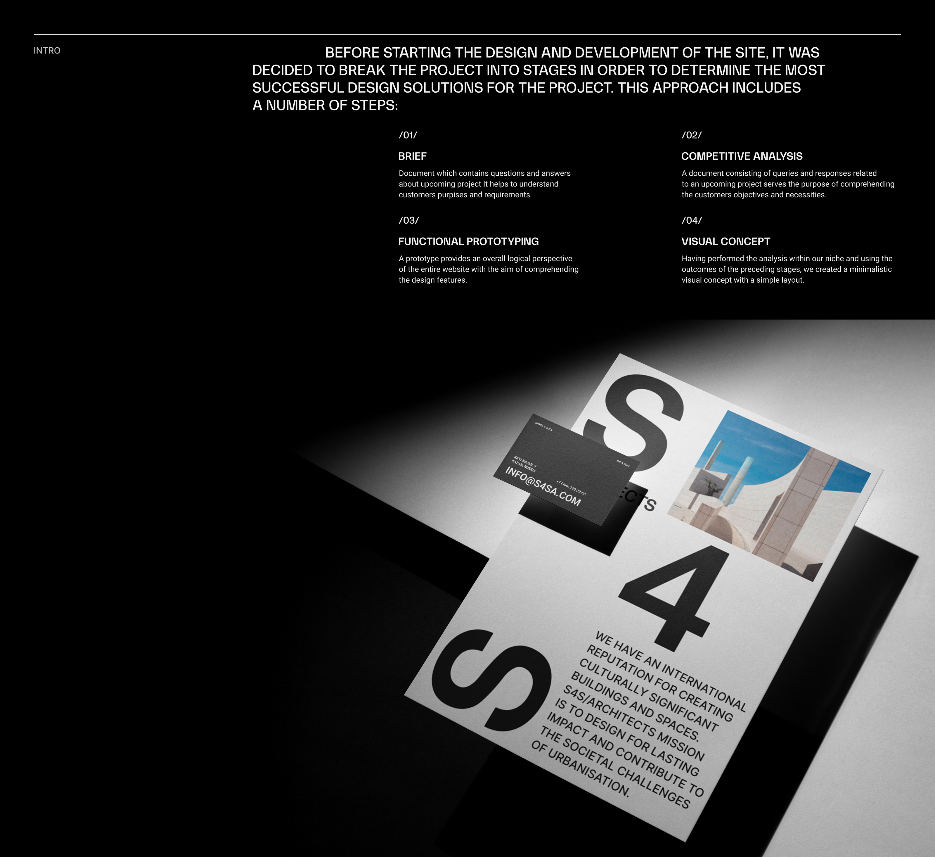 S4S/Architects — Architecture studio website — Изображение №2 — Интерфейсы на Dprofile