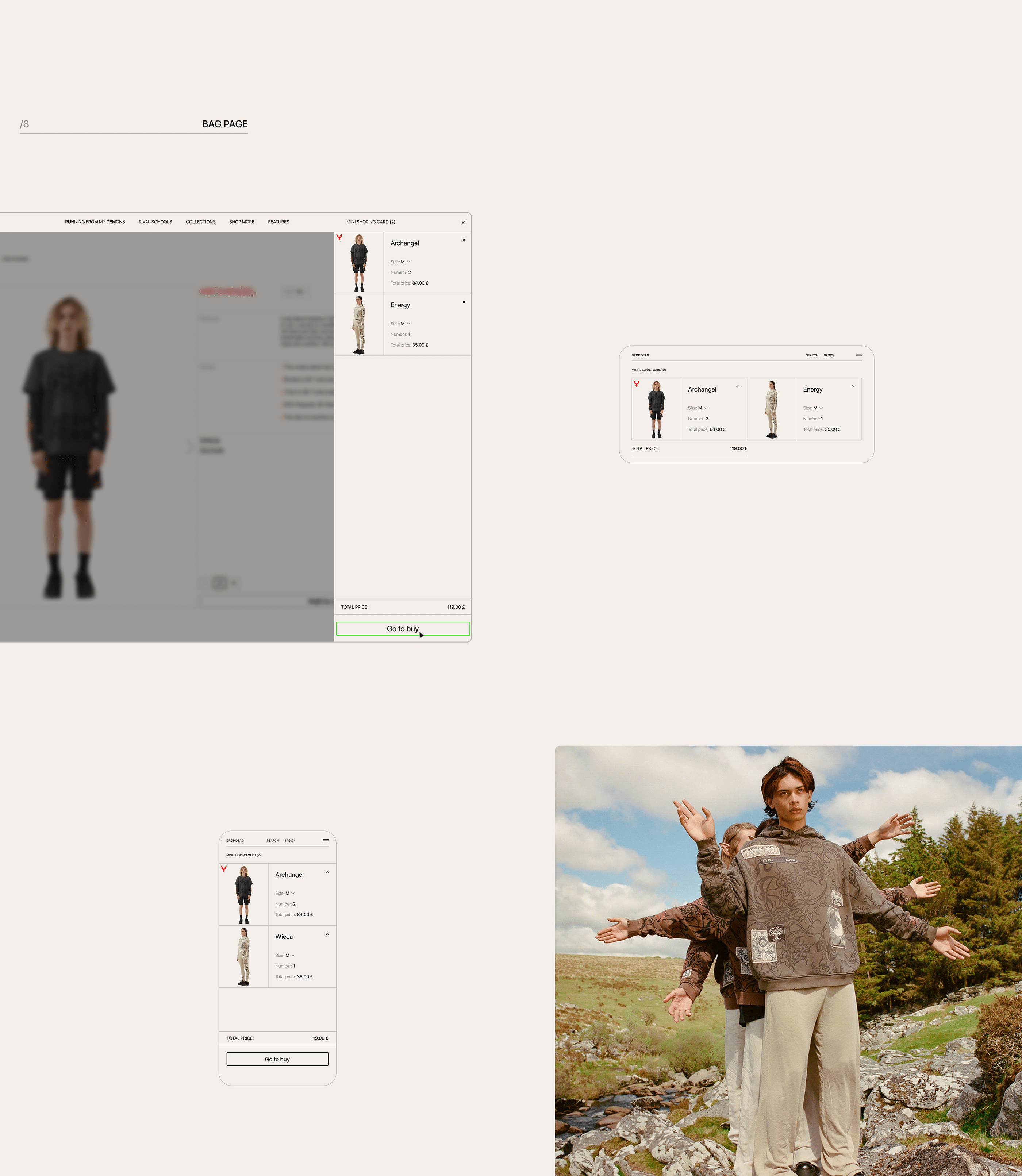 DROP DEAD e-commerce redesign concept — Изображение №12 — Интерфейсы на Dprofile