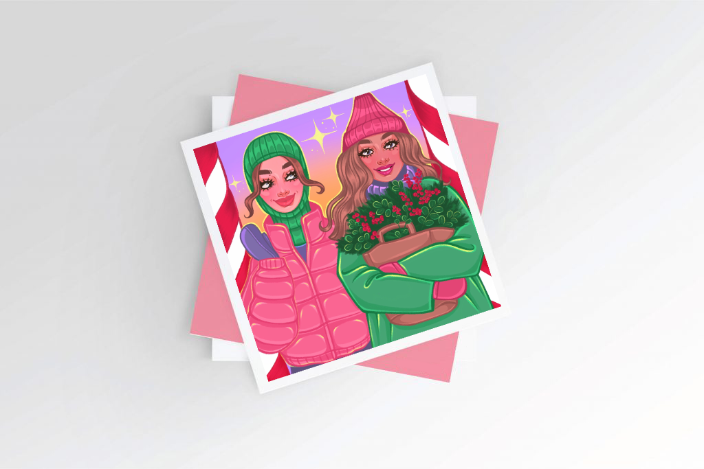 CHRISTMAS CARD / NEW YEAR'S ILLUSTRATION — Изображение №7 — Иллюстрация, Графика на Dprofile