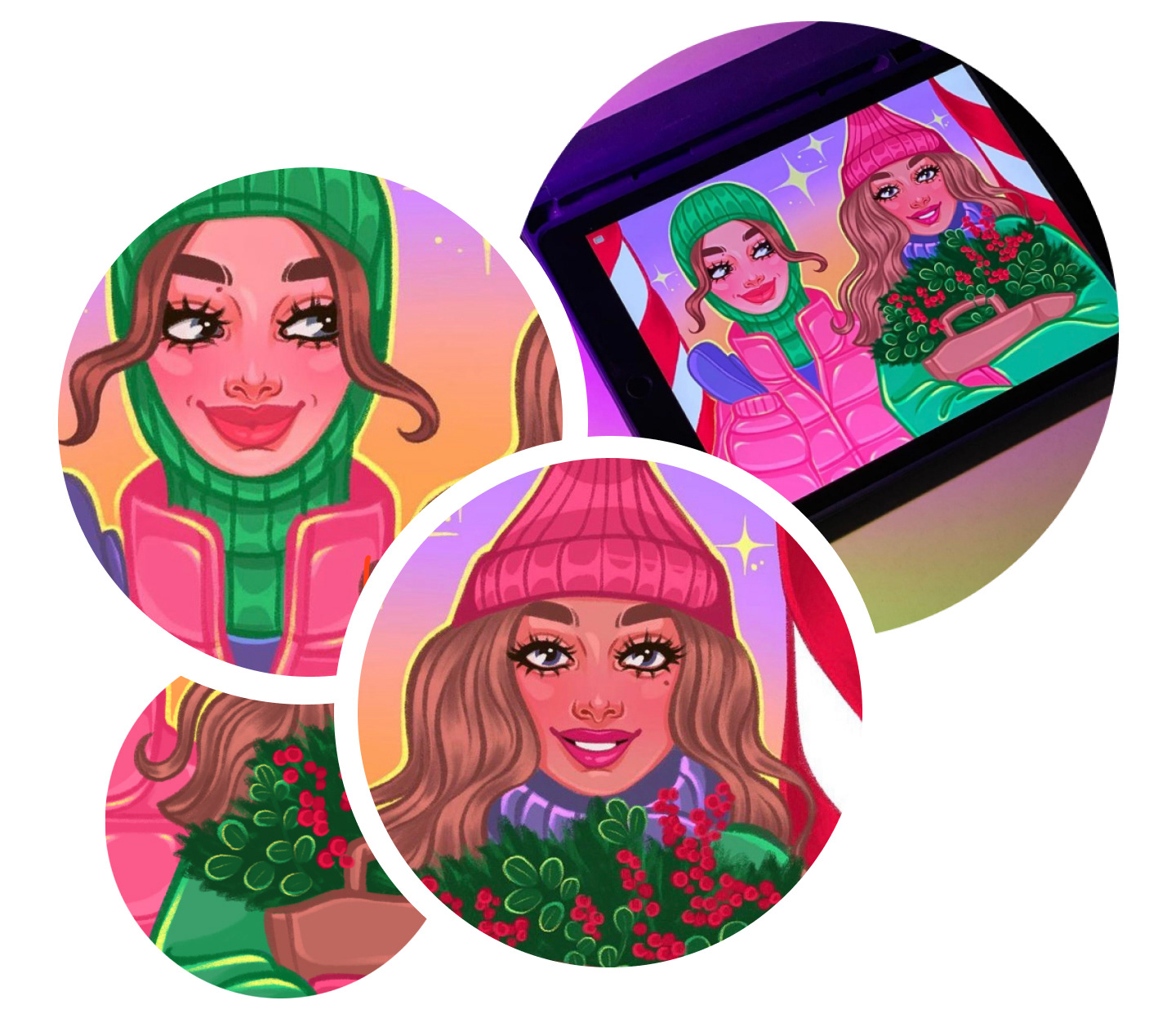 CHRISTMAS CARD / NEW YEAR'S ILLUSTRATION — Изображение №8 — Иллюстрация, Графика на Dprofile