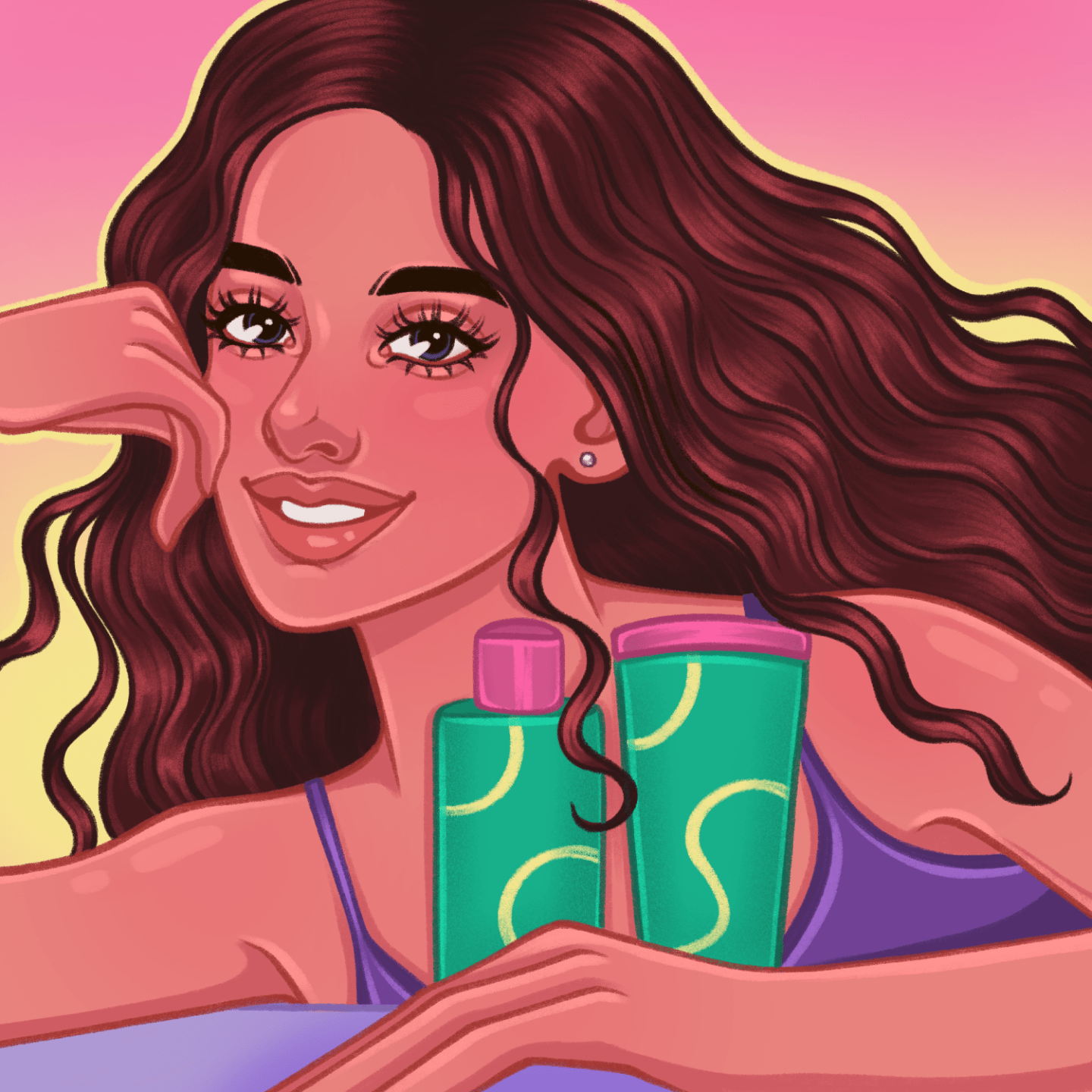 Beauty & Fashion Illustration — Изображение №1 — Иллюстрация, Графика на Dprofile