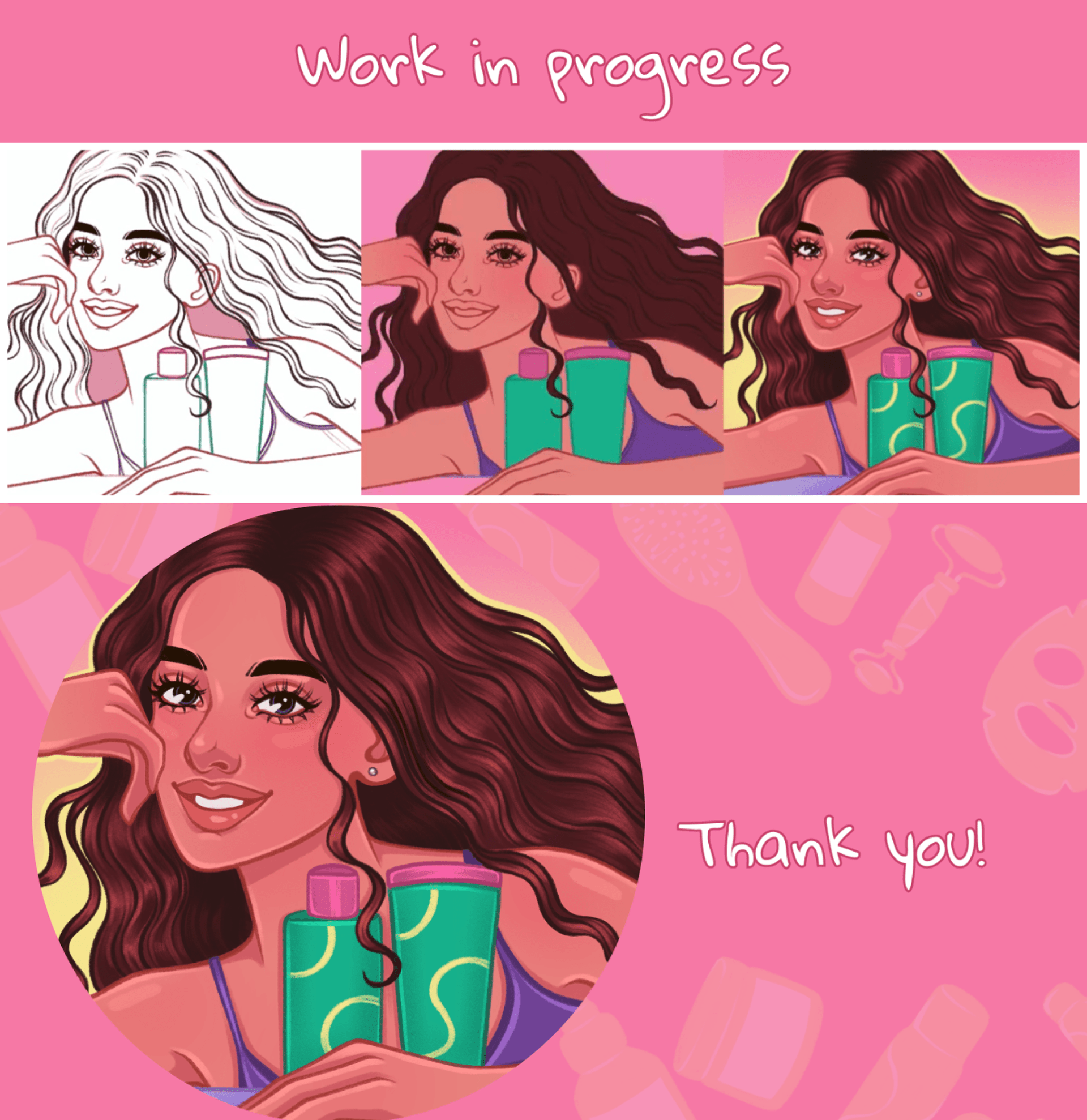 Beauty & Fashion Illustration — Изображение №4 — Иллюстрация, Графика на Dprofile